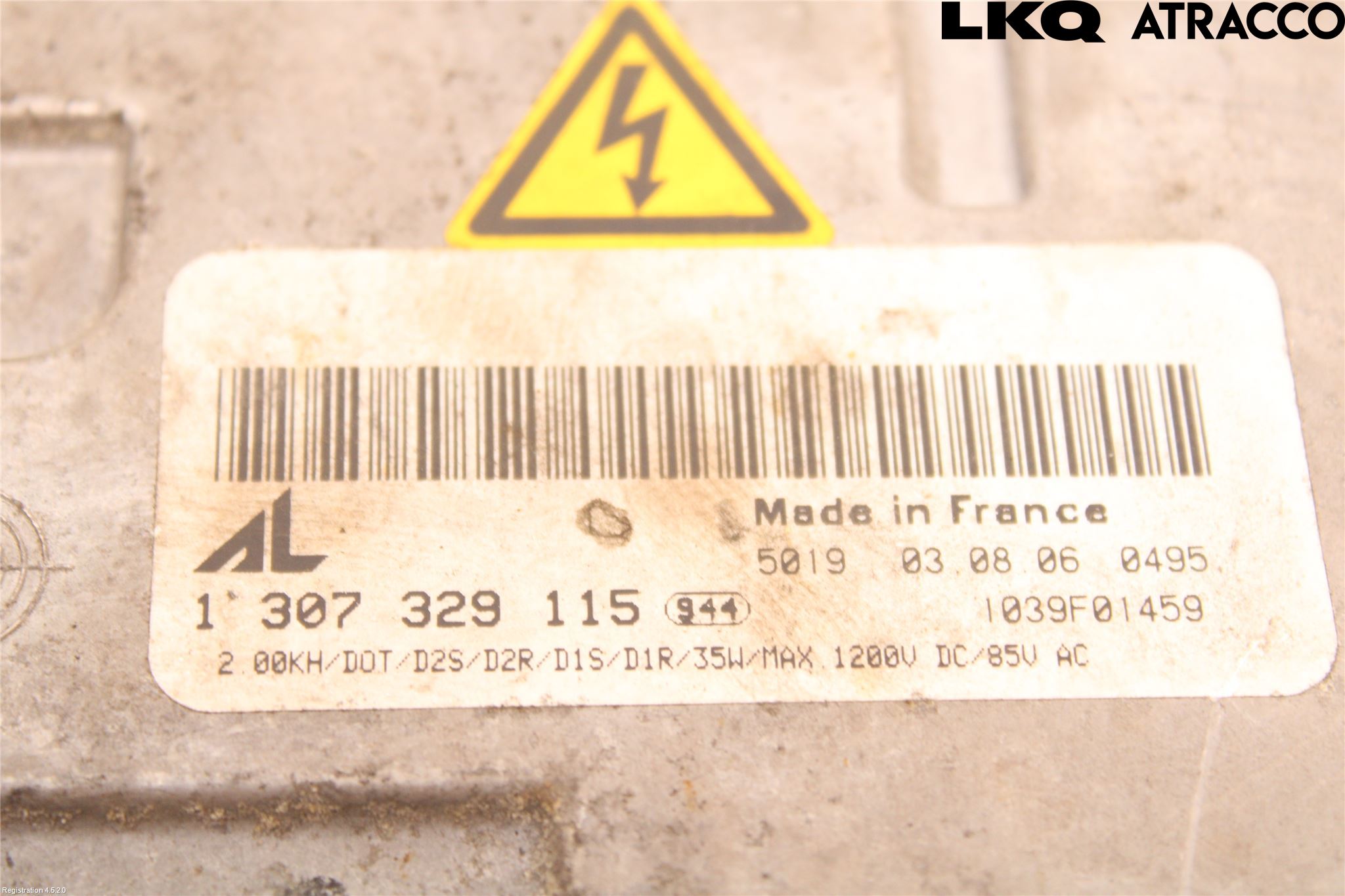 Audi A4/S4 05-07 Styrenhet Strålkastare