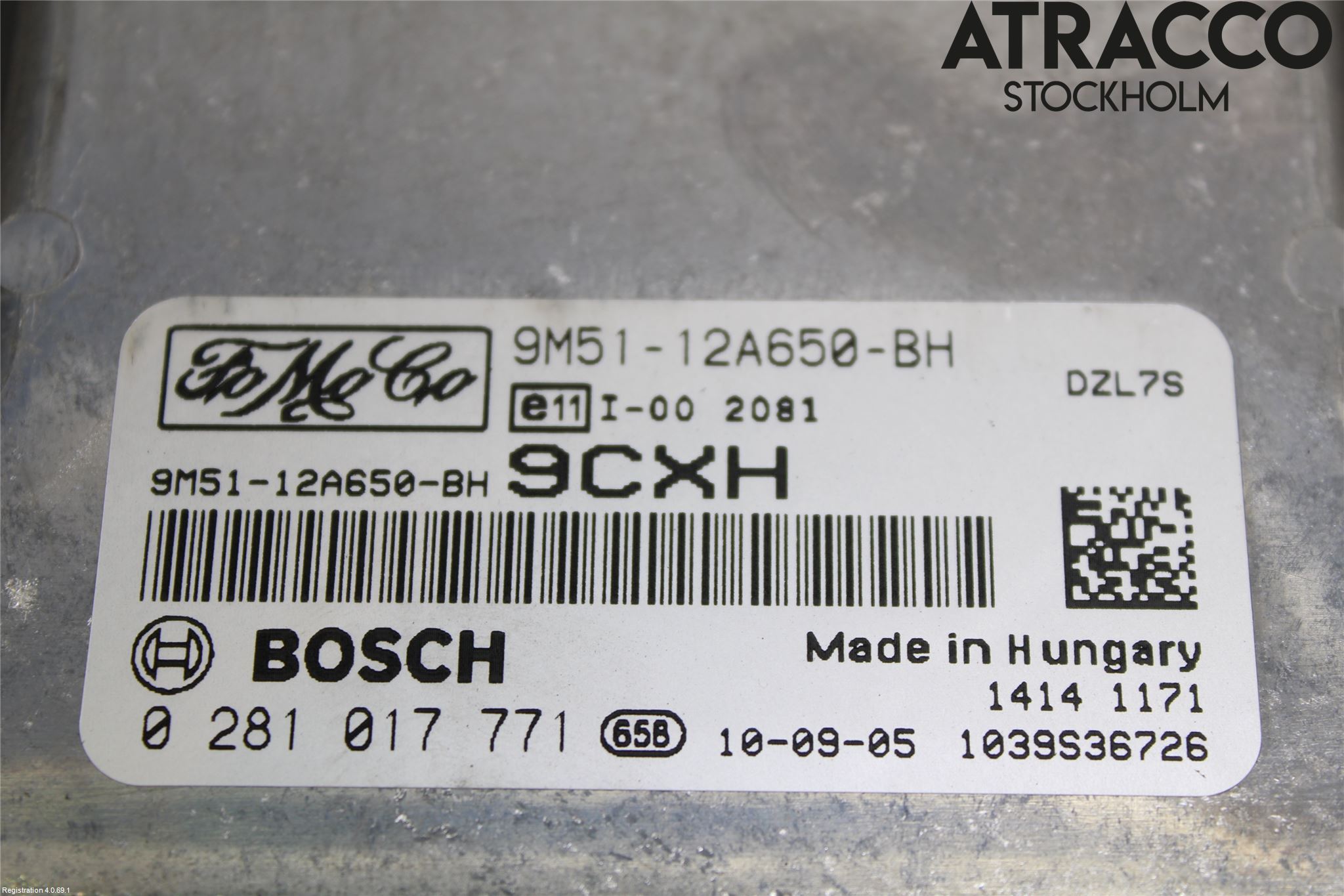 Ford FOCUS 08-11 Styrenhet Insprut Bensin