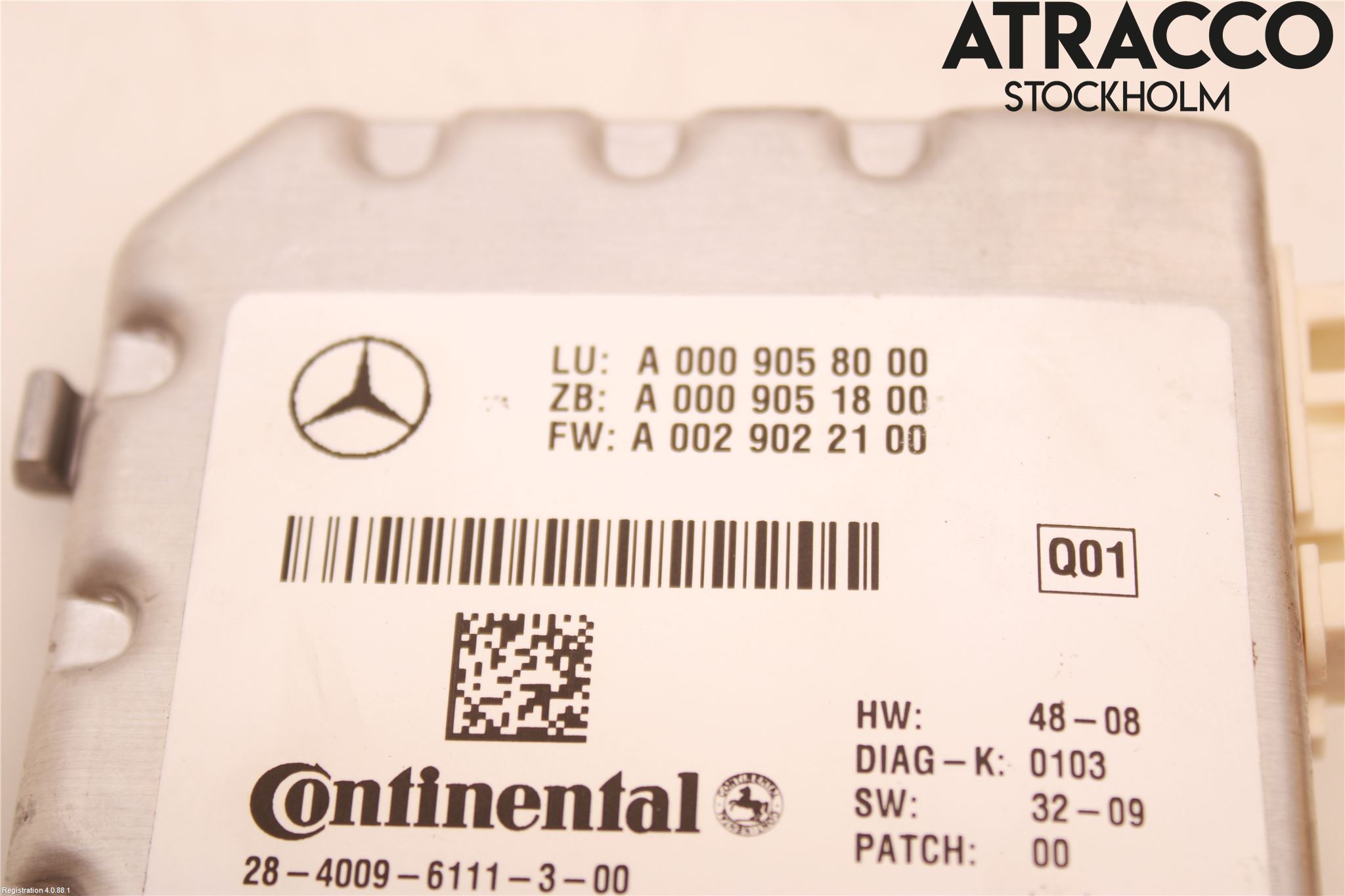 Mercedes-Benz MB E-KLASS (W212) 09-16 Sensor Aktivt Kollisionsskydd