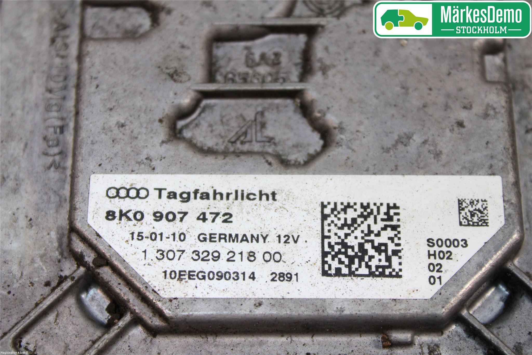 Audi A4/S4 08-11 Styrenhet Strålkastare