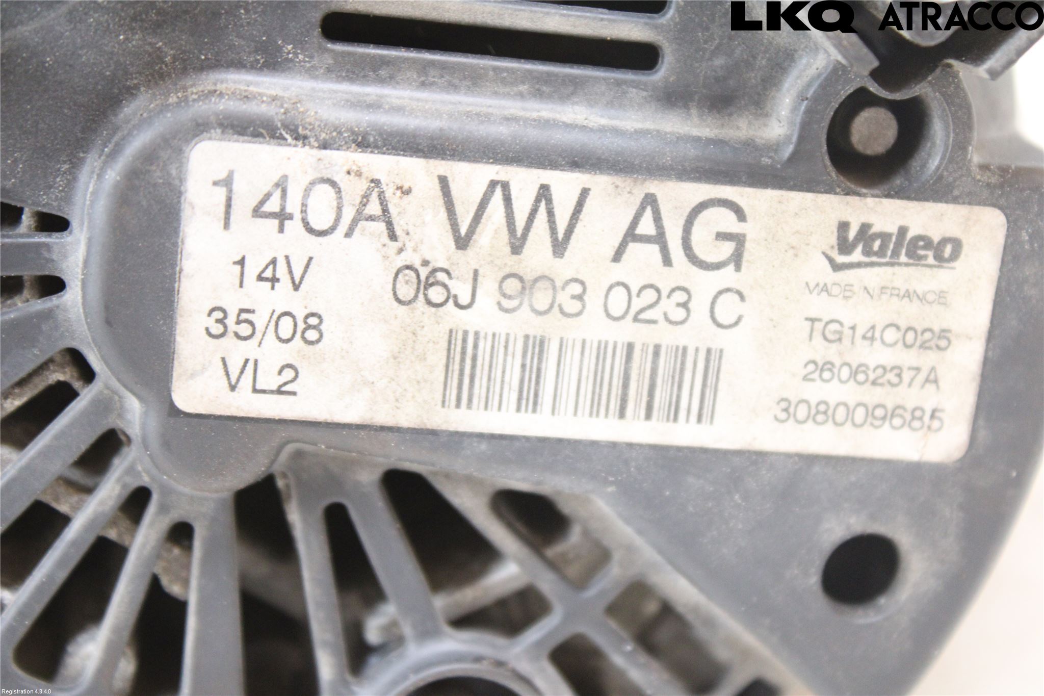 Volkswagen VW PASSAT CC 08-16 Generator
