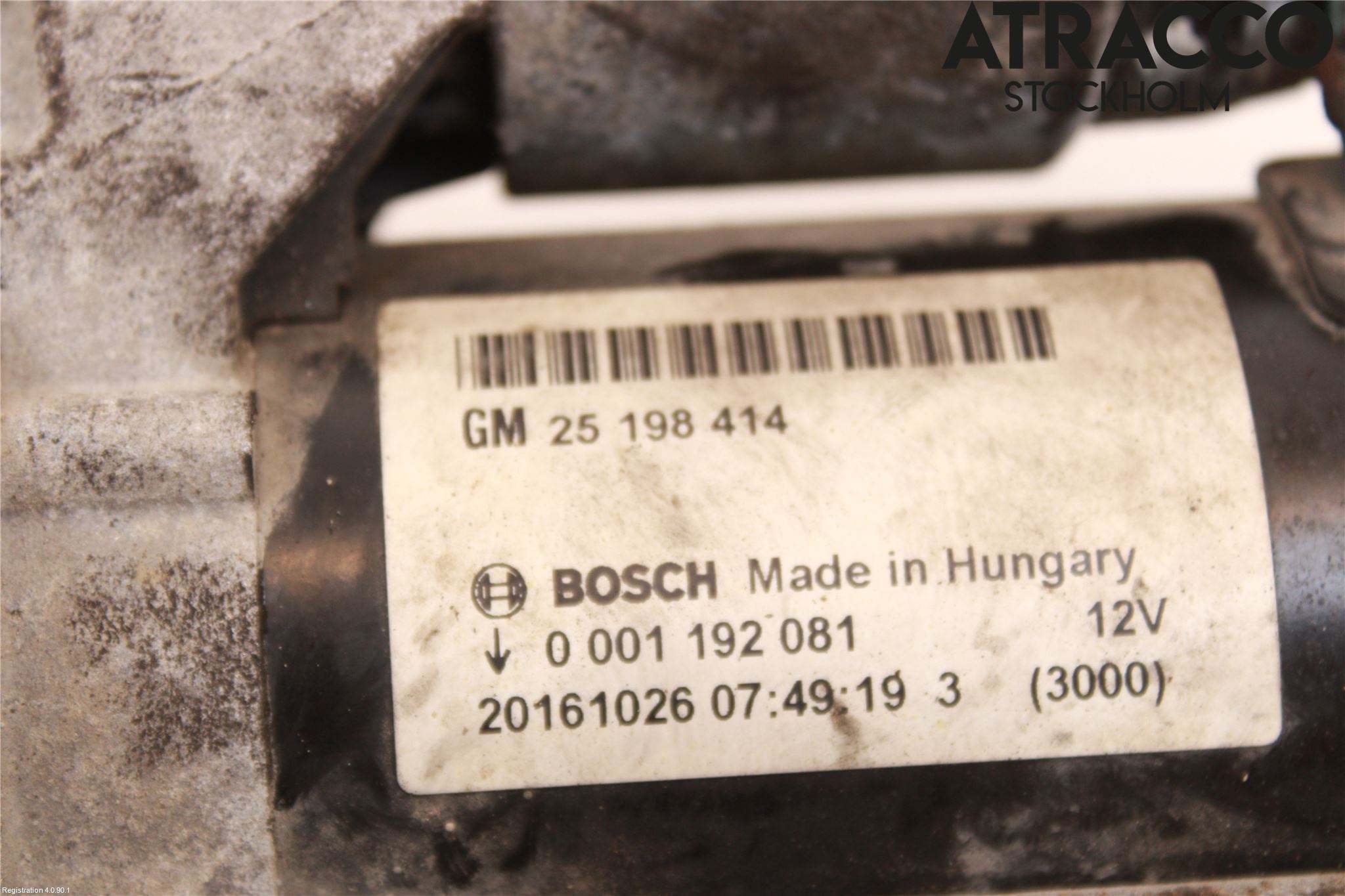 Opel CORSA E 15-19 Startmotor