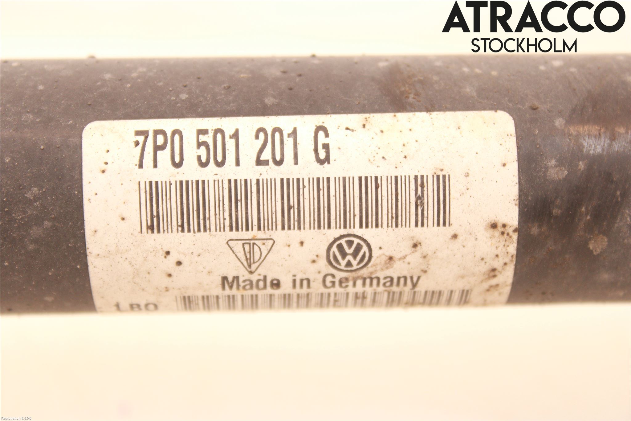 Volkswagen VW TOUAREG 7L 03-10 Drivaxel Bak Vänster