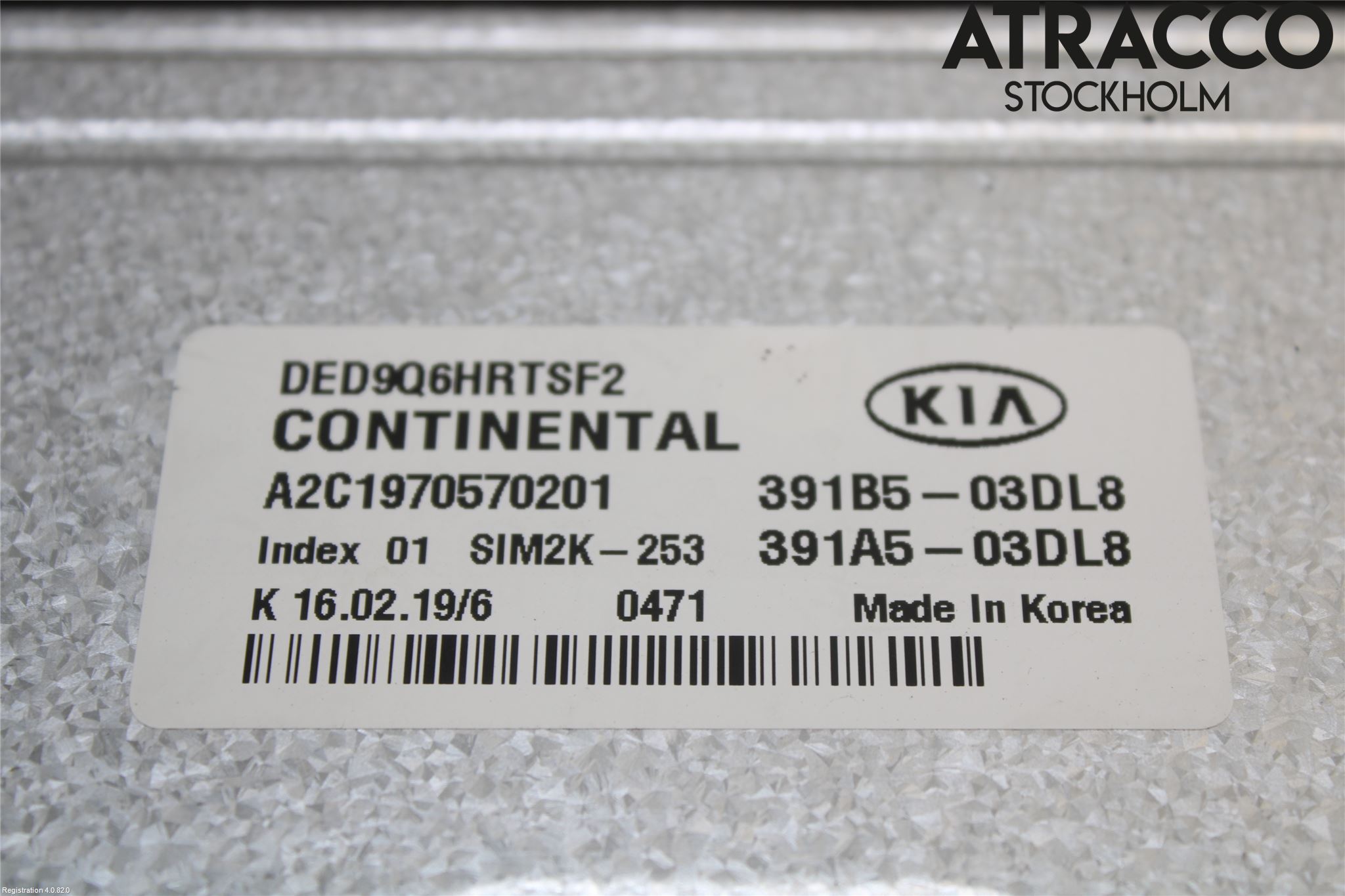 Kia NIRO (DE) 17-22 Styrenhet Insprut Bensin