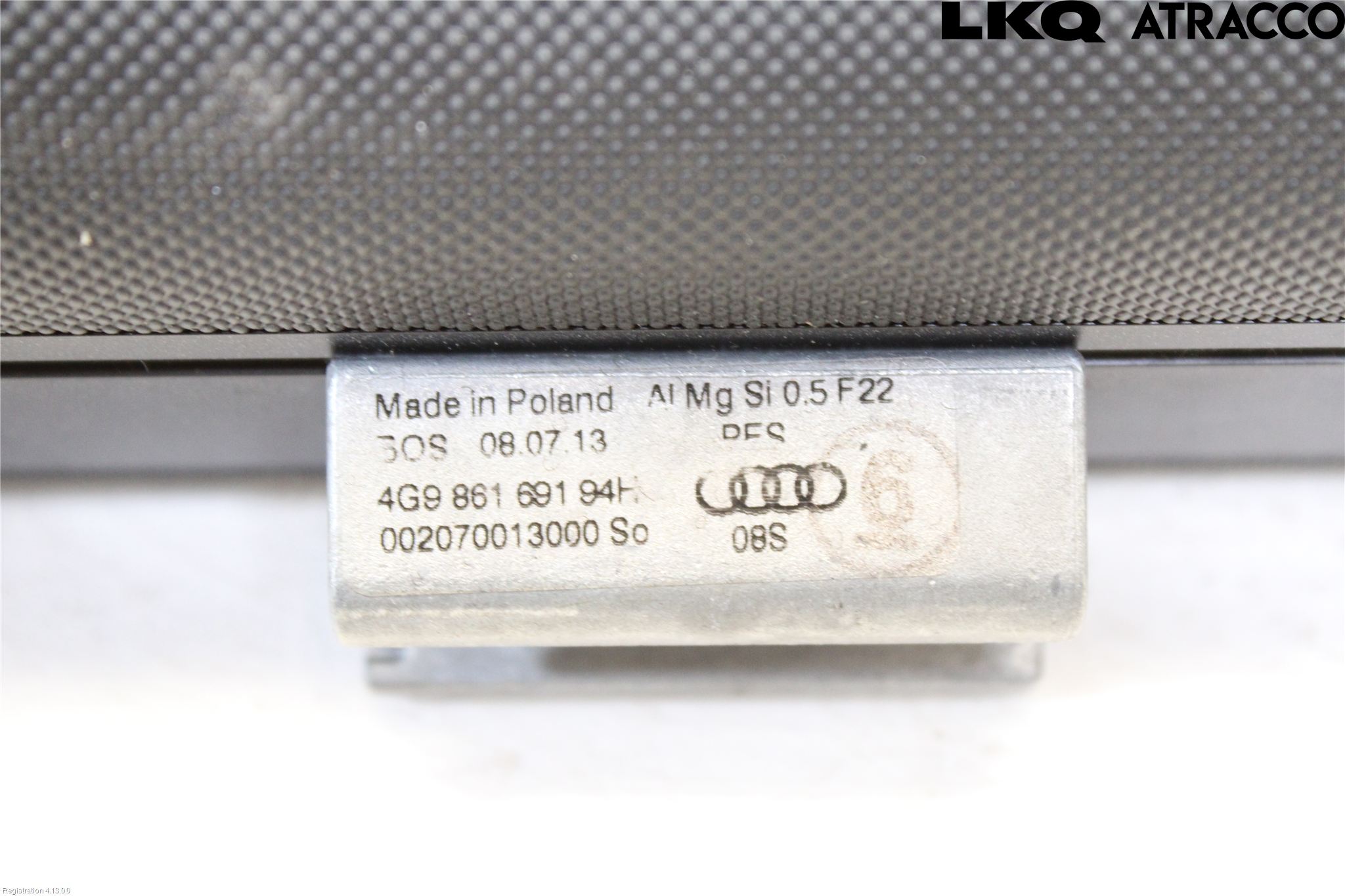 Audi A6/S6 4G 11-18 Lastförskjutningsskydd-Galler