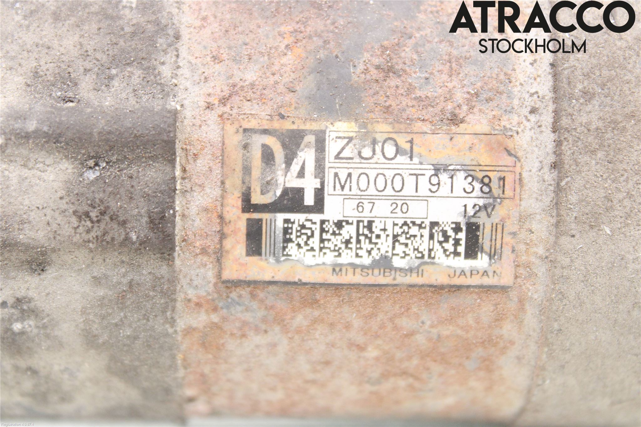 Mazda 3 I 07-08 Startmotor