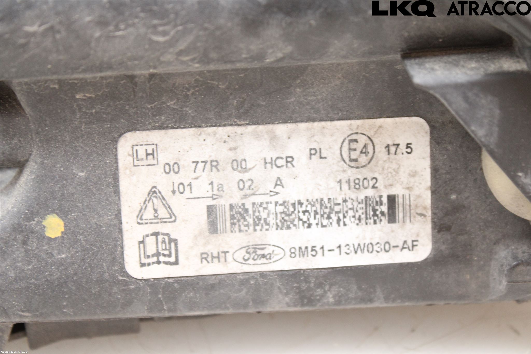 Ford FOCUS 08-11 Strålkastare Vänster