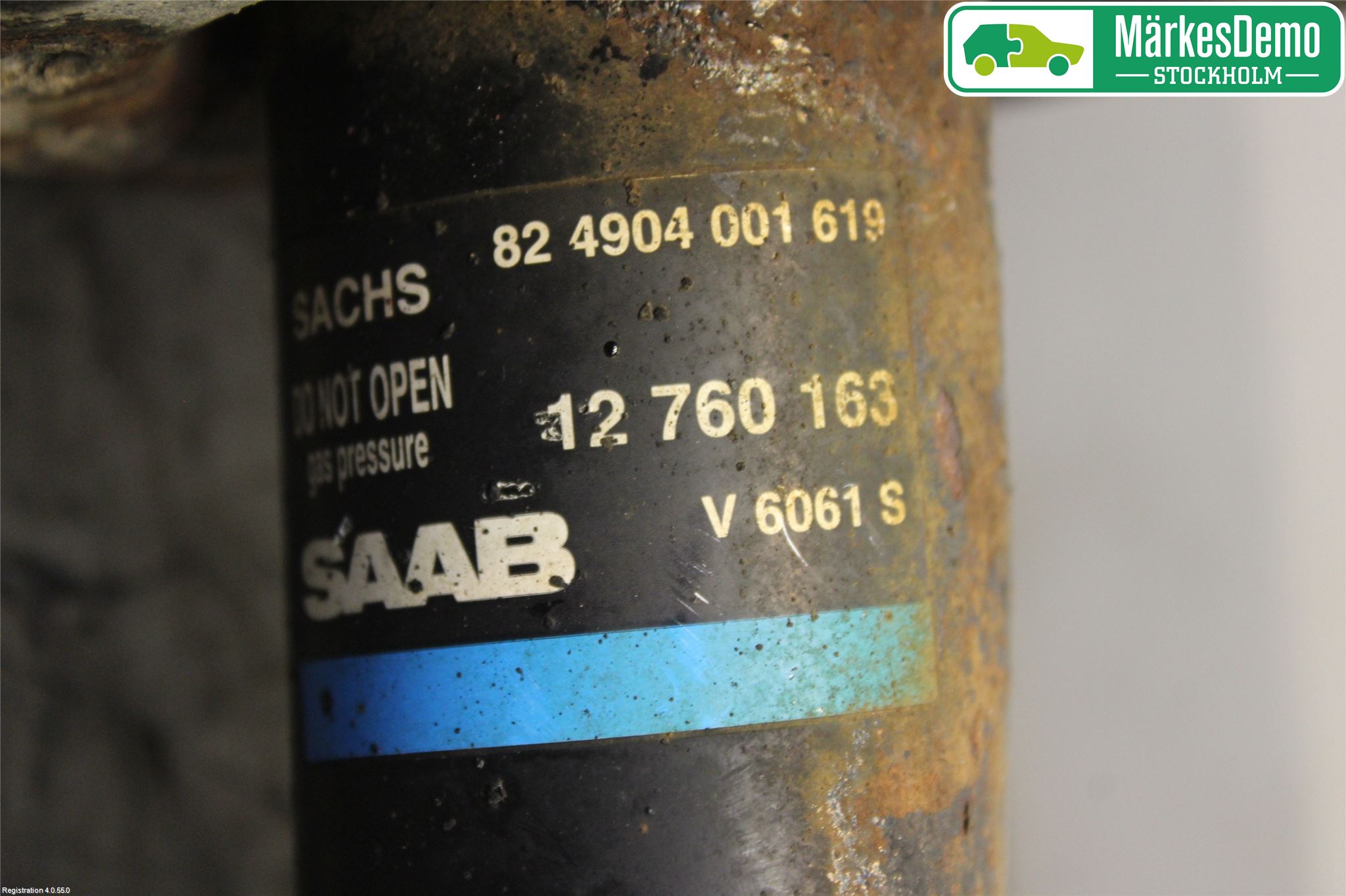 Saab 9-5     06-10 Fjäderben Fram Vänster