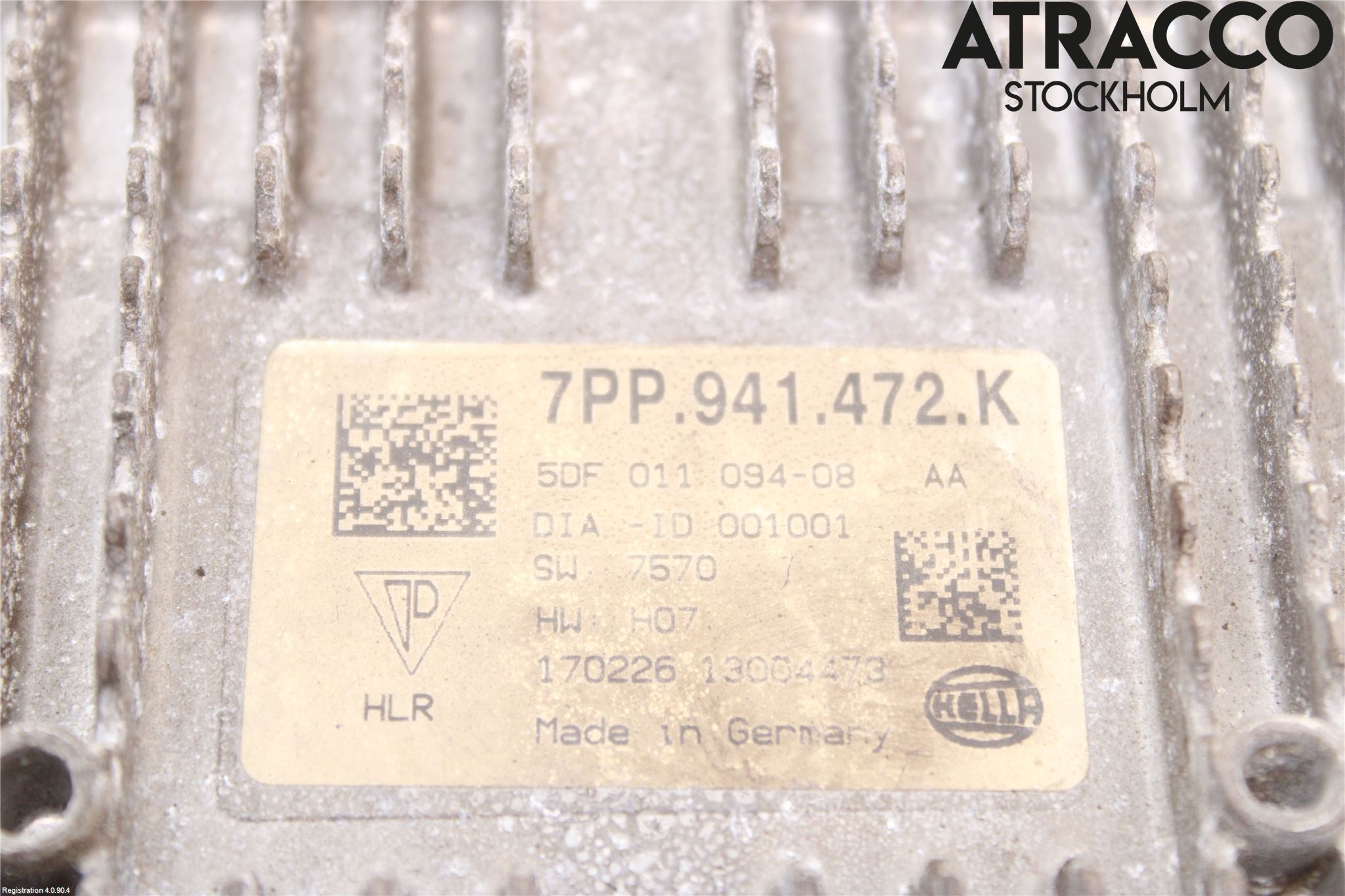 Audi A7/S7 4G 11-17 Styrenhet Strålkastare