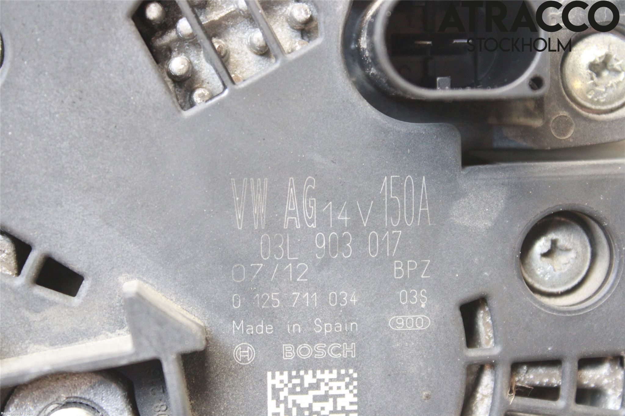 Audi A4/S4 08-11 Generator