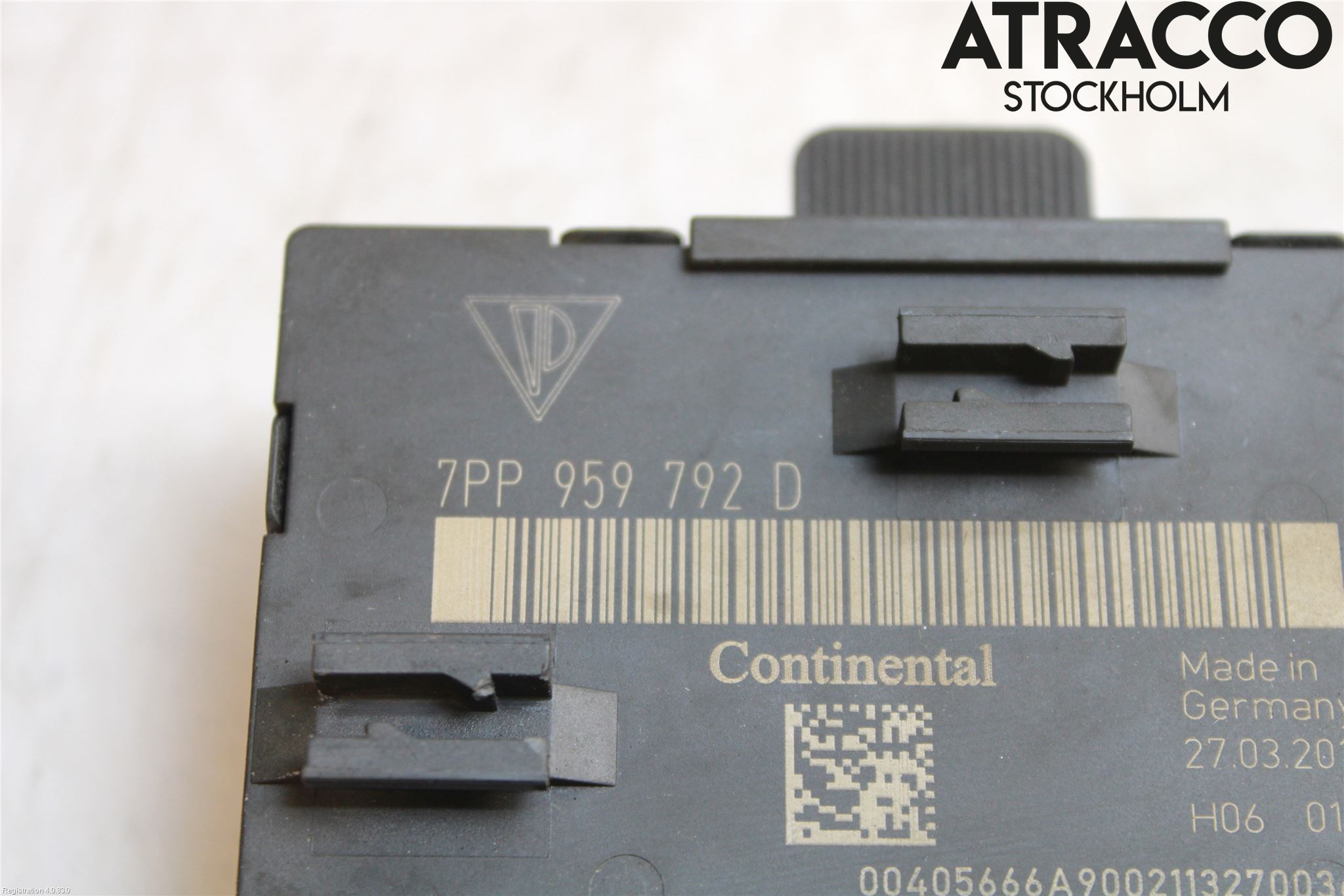 Porsche PANAMERA 09- Styrenhet Dörr