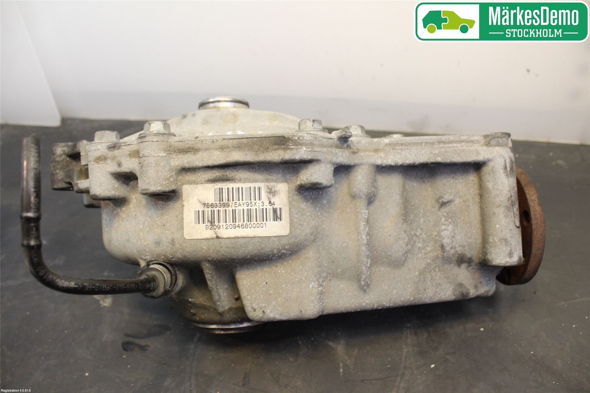 BMW X6 E71/E72   08-14 Framvagn Diffrential