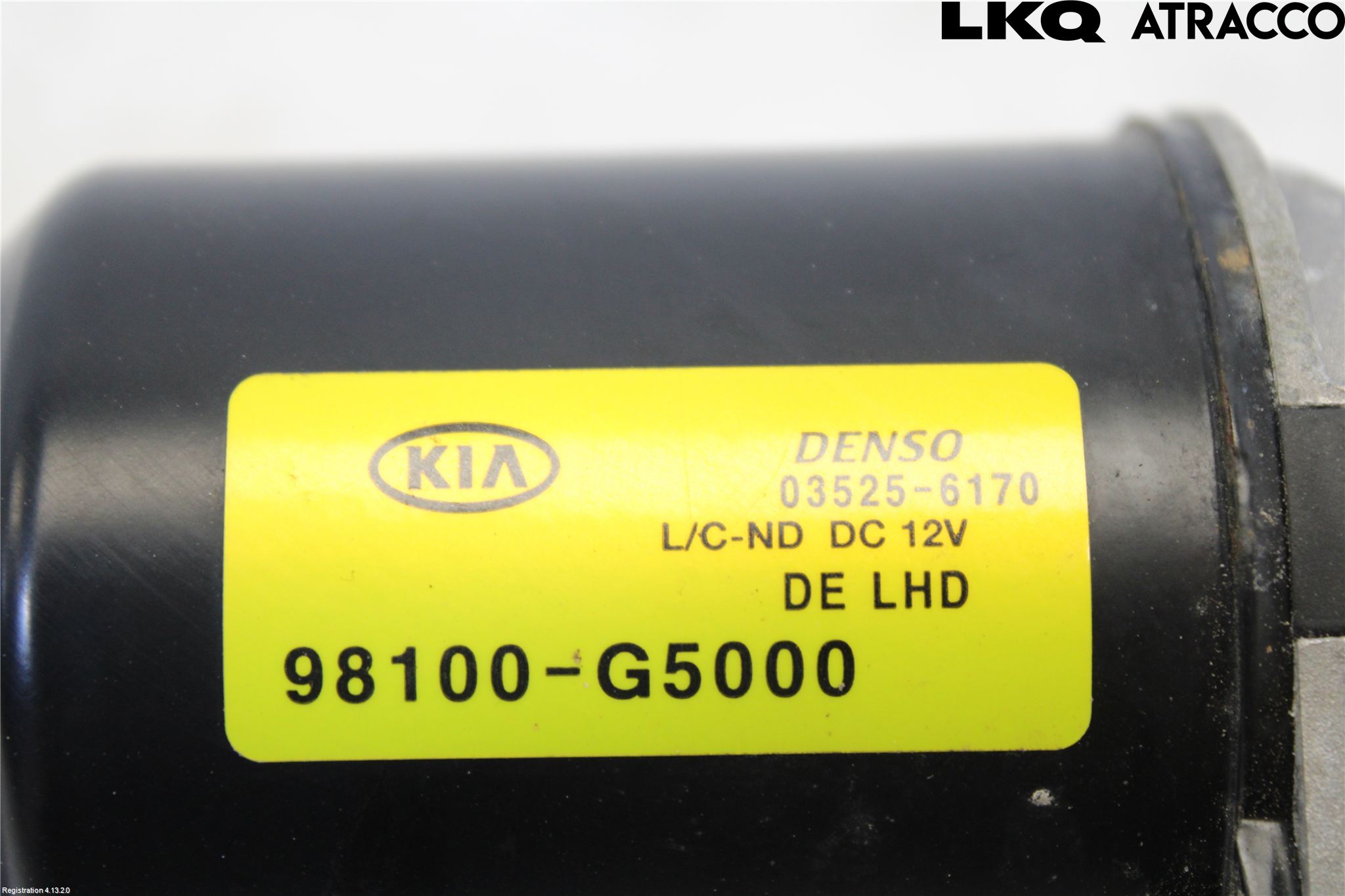 Kia NIRO (DE) 17-22 Torkarmekanism Vindruta