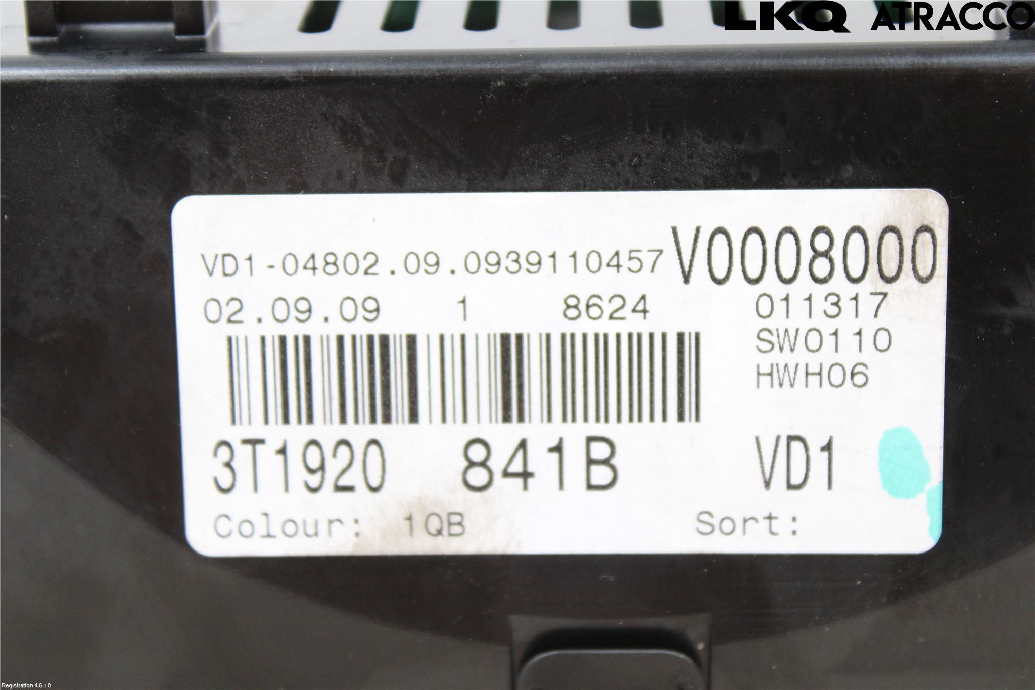 Skoda OCTAVIA (1Z) 05-13 Instrument Komb