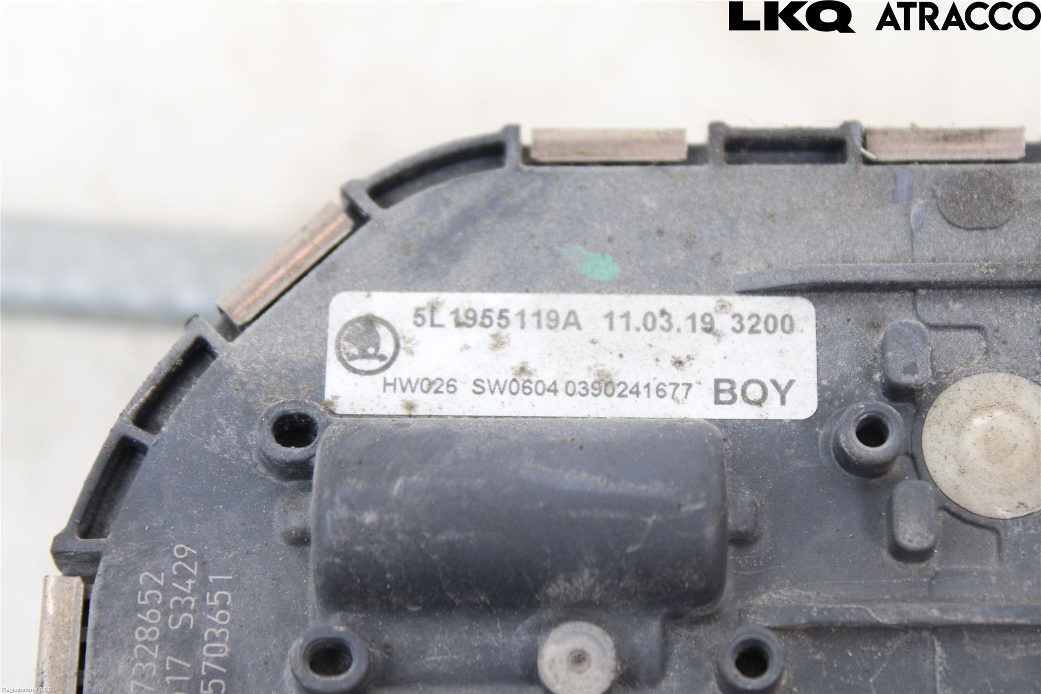 Skoda YETI Torkarmekanism Vindruta