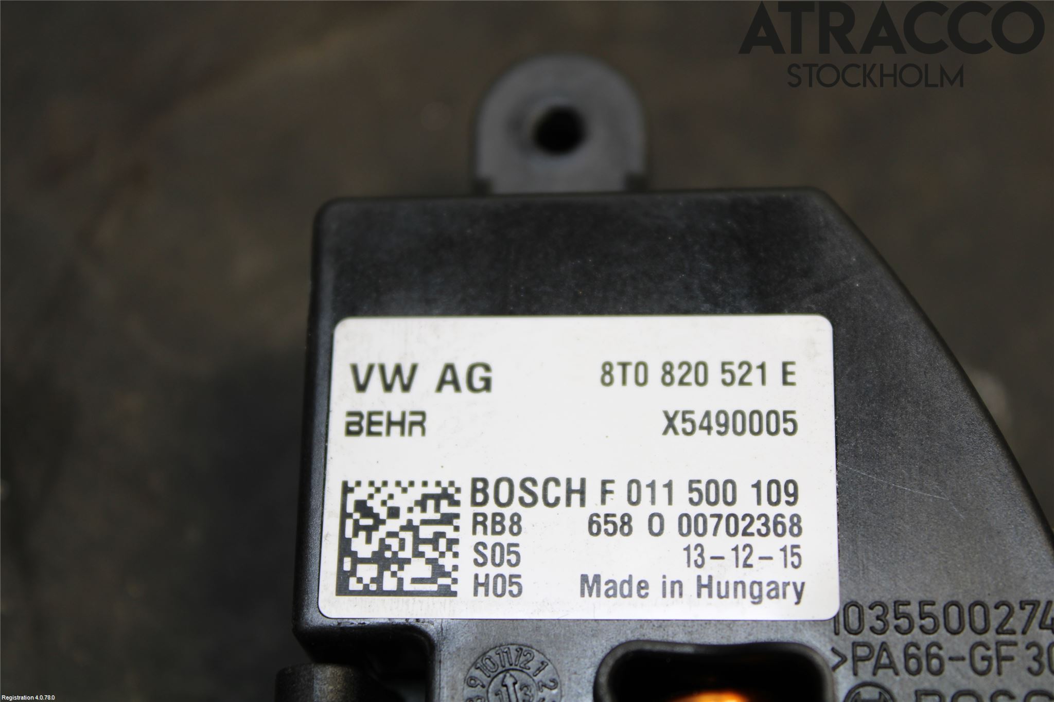 Audi Q5 09-16 Värmefläktsmotstånd