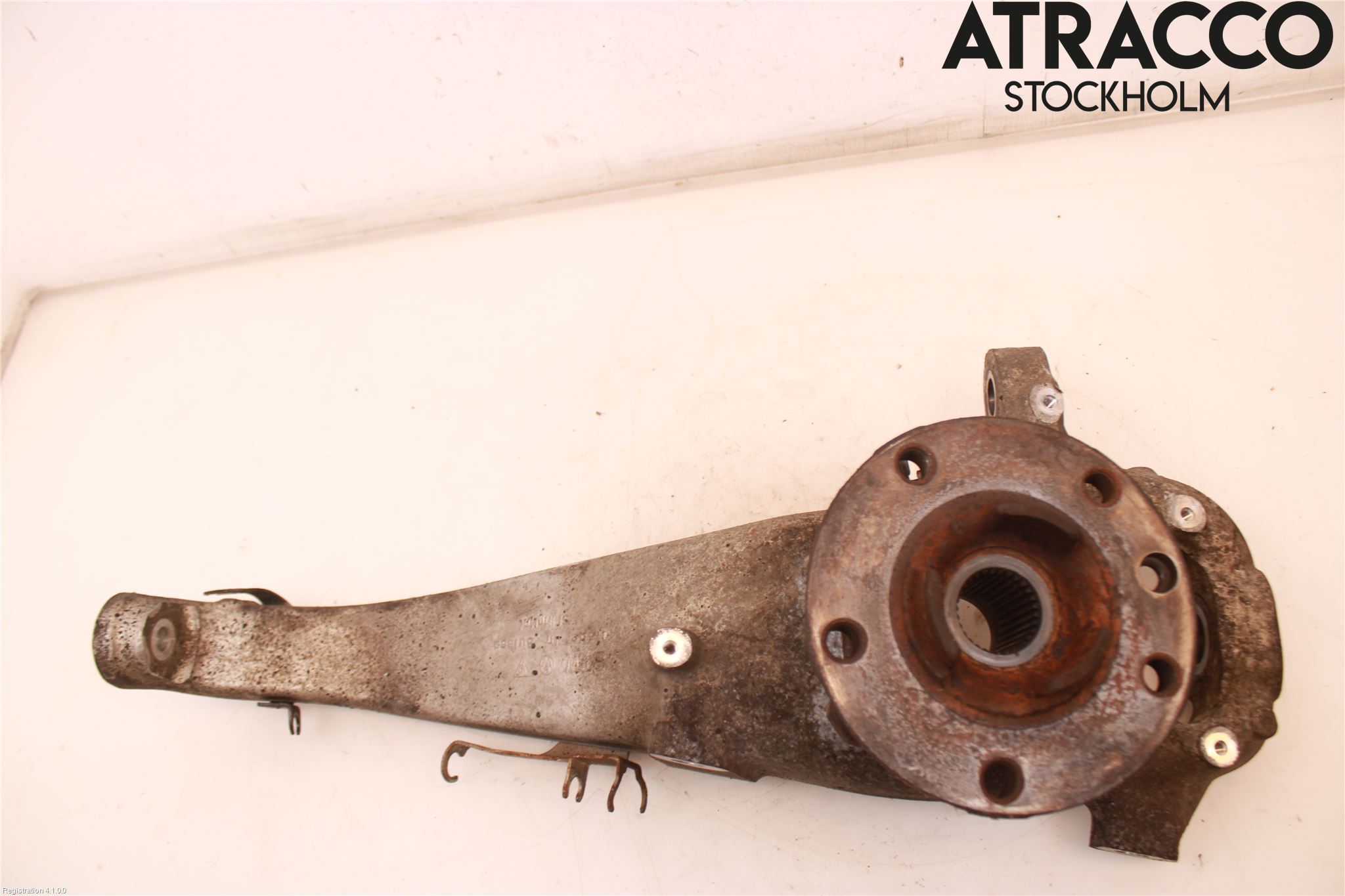 Porsche CAYENNE 03- Styrspindel Lagerhus Vä