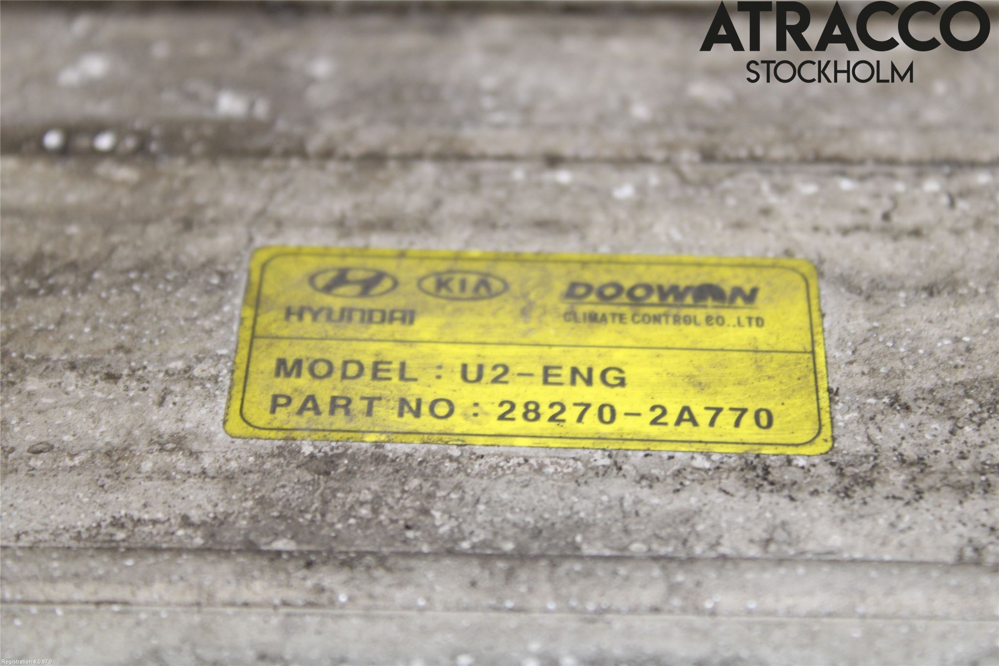 Hyundai i30 GD 13-17 Laddluft-Intercooler Kyl