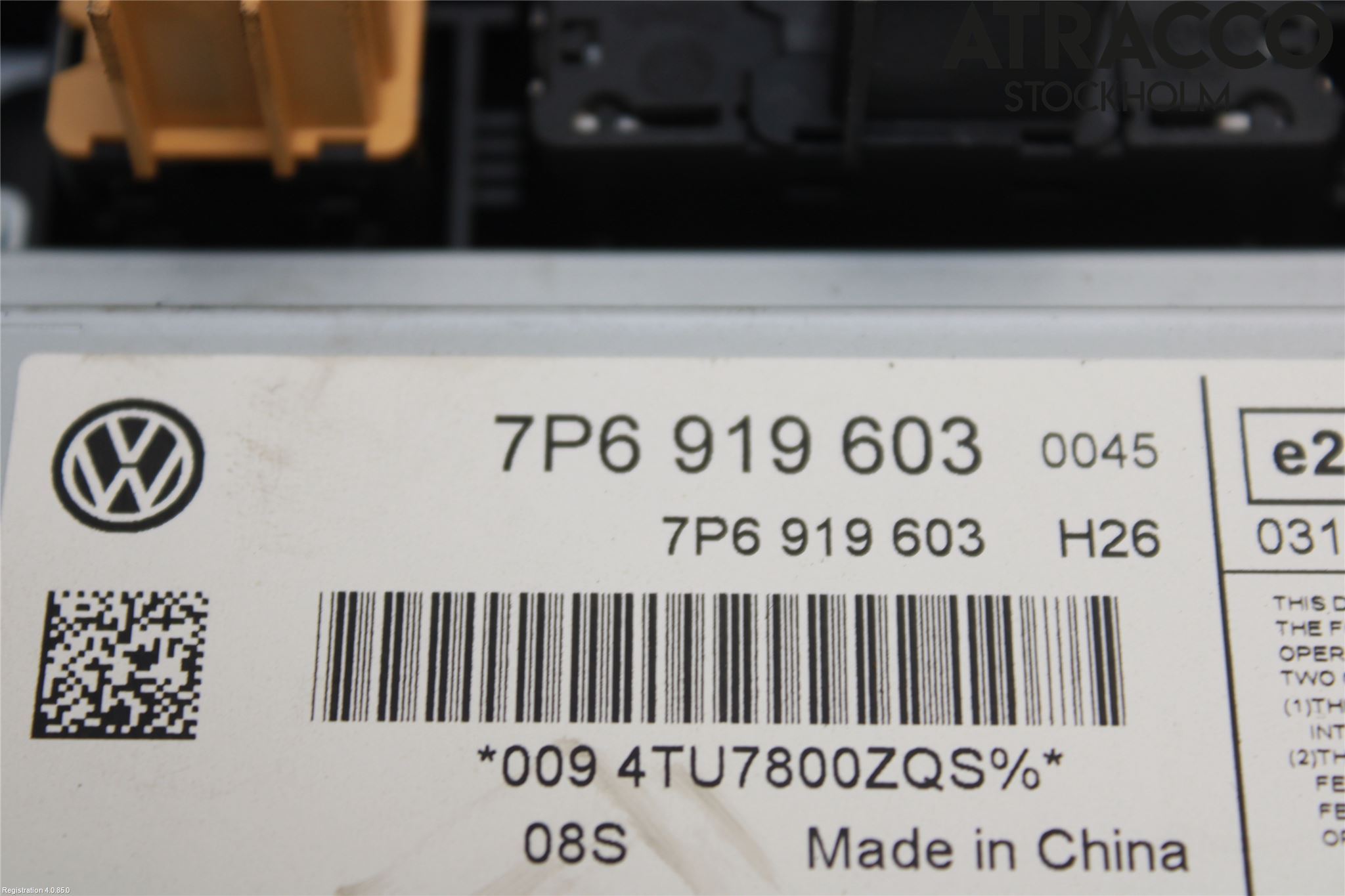 Volkswagen VW TOUAREG 7P 11-18 Cd Radio - Multimediapanel