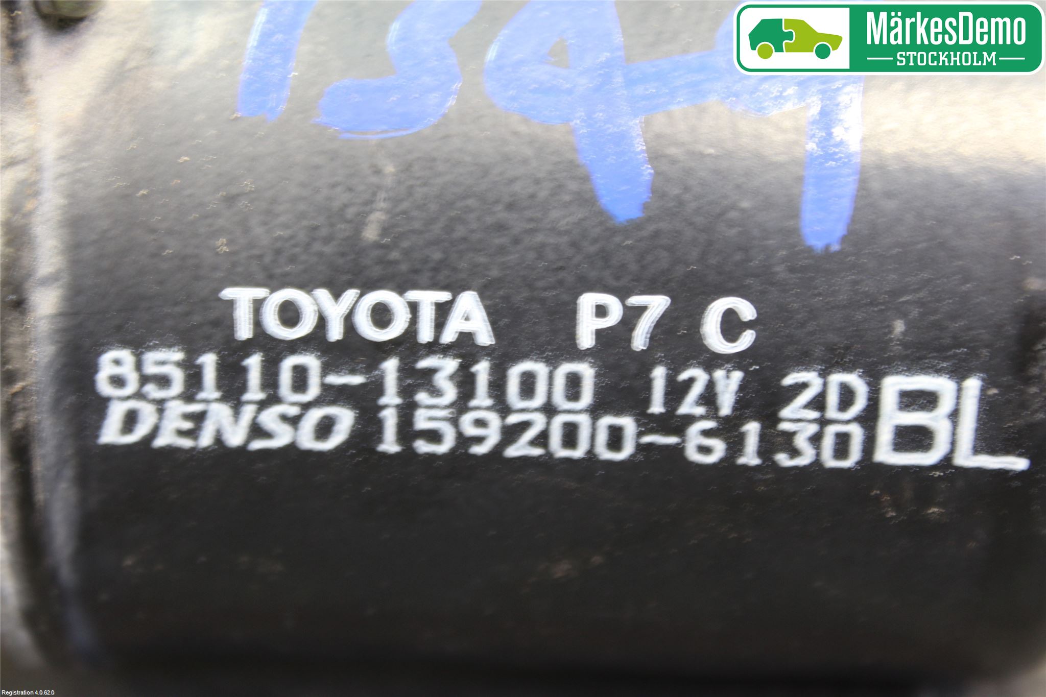 Toyota COROLLA VERSO 02-04 Torkarmotor Vindruta