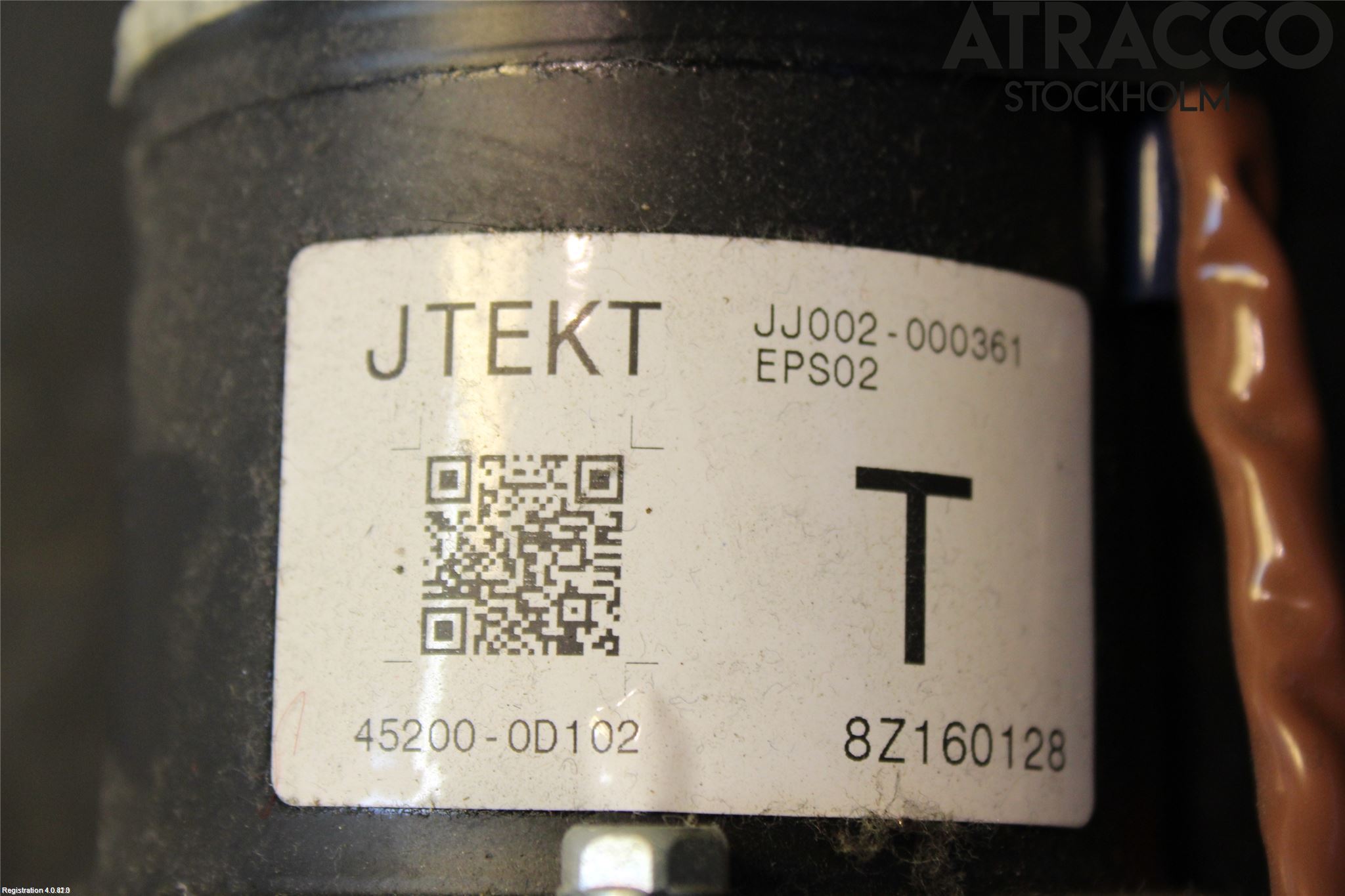 Toyota YARIS XP90 06-11 Rattaxelagg Med Inb Servo