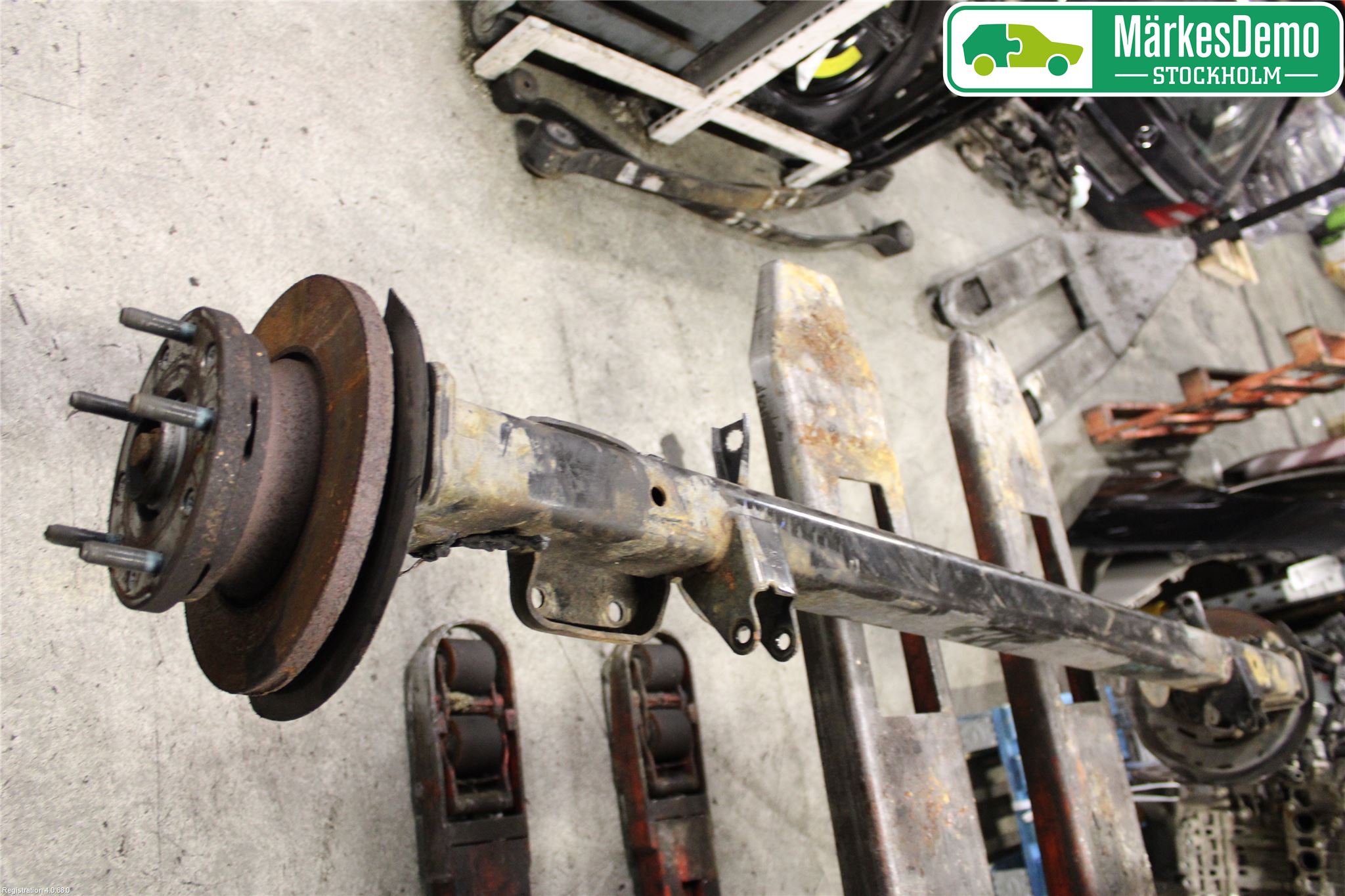 Ford TRANSIT SKÅP/BUSS 14-22 Bakaxel