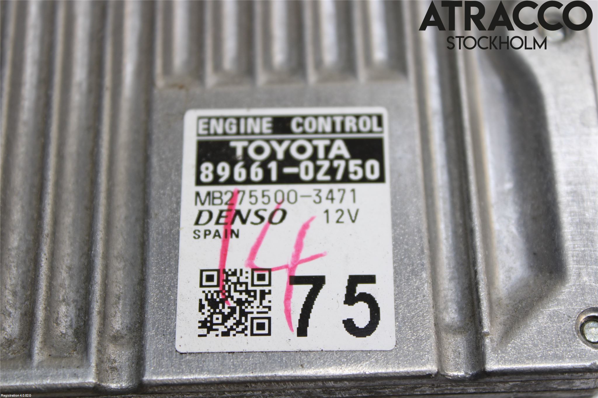 Toyota AURIS 13-19 Styrenhet Insprut Bensin