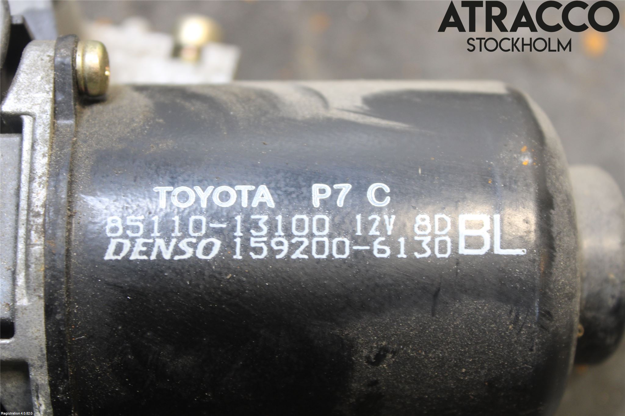 Toyota COROLLA VERSO 02-04 Torkarmotor Vindruta