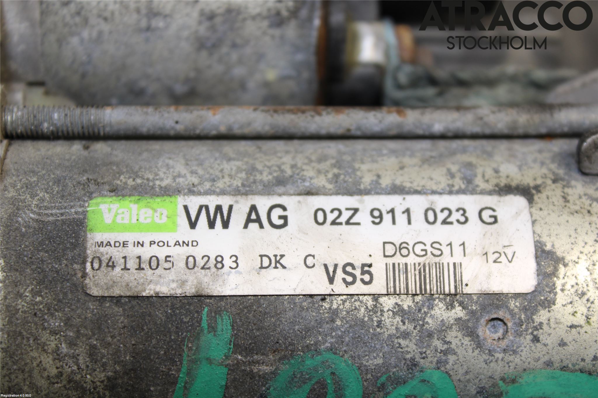 Volkswagen VW PASSAT 05-11 Startmotor