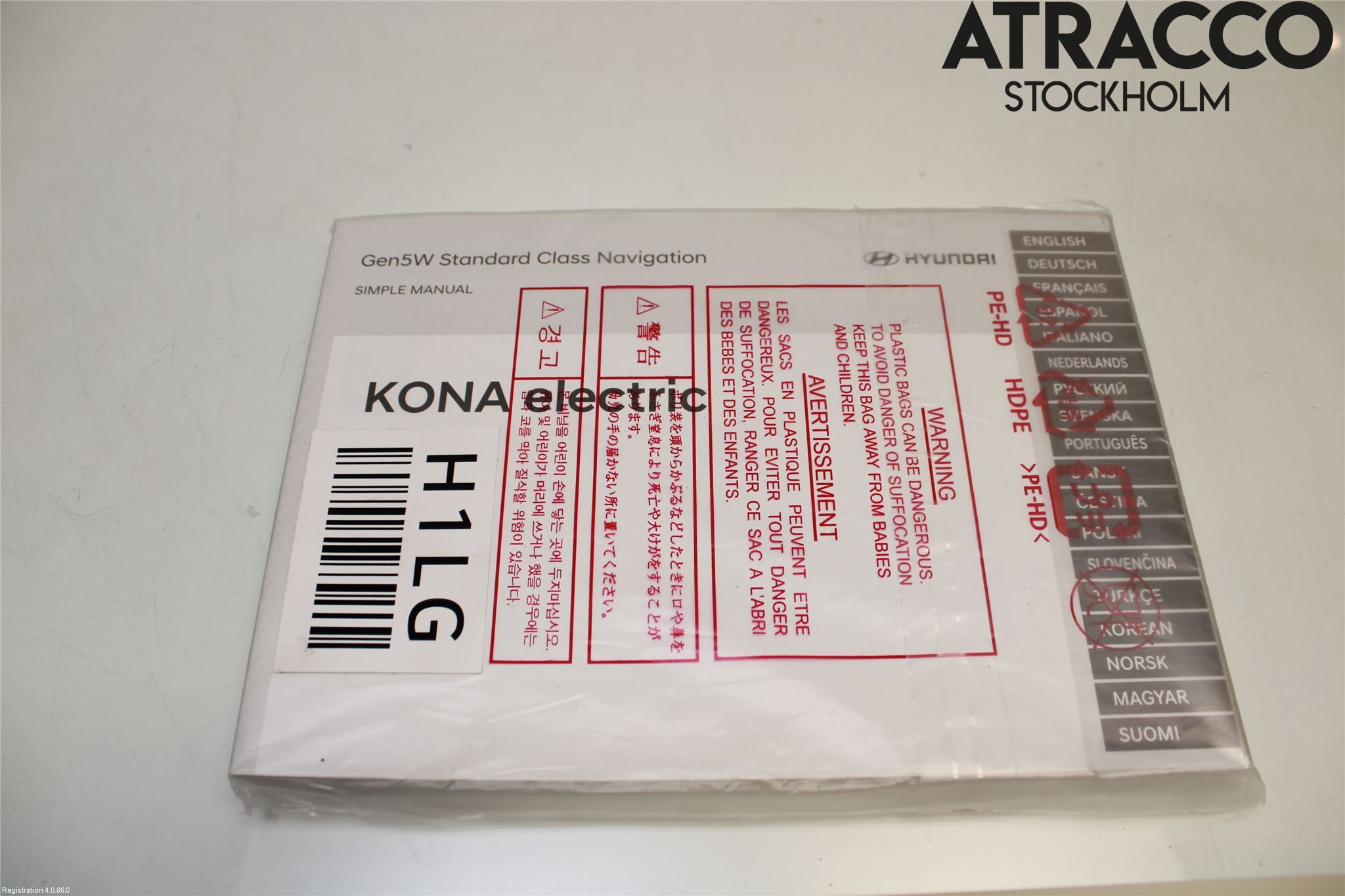 Hyundai KONA/ELECTRIC OS 18-23 Instruktionsbok