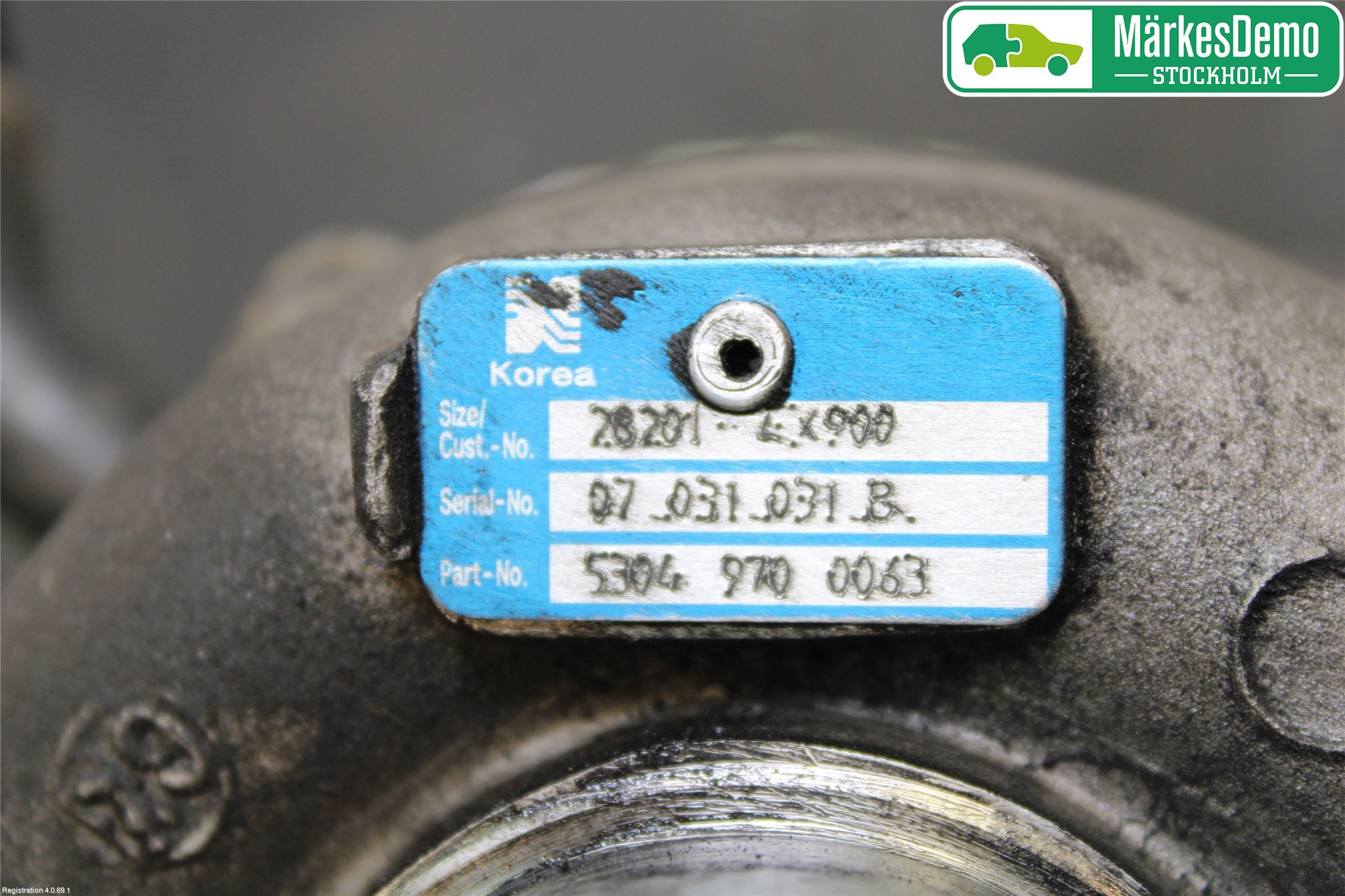 Kia CARNIVAL Turboaggregat