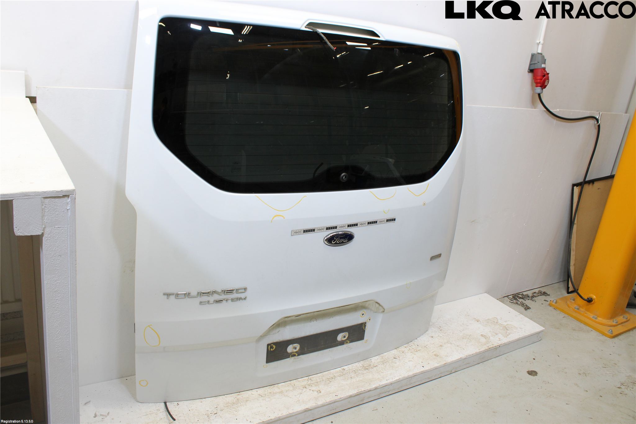 Ford TRANSIT/TOURNEO CUSTOM 13-24 Baklucka Kombi