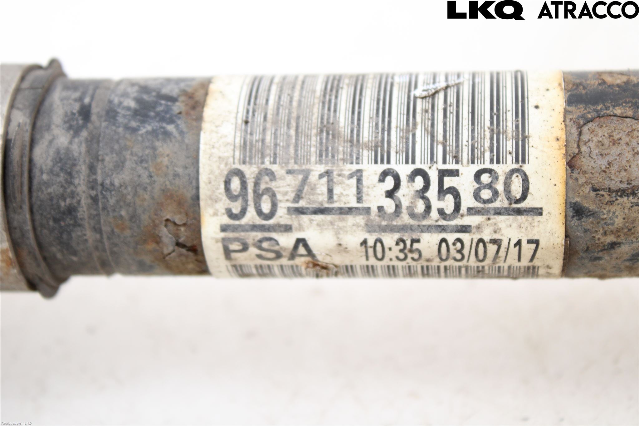 Citroen BERLINGO 08-18 Drivaxel Fram Vänster