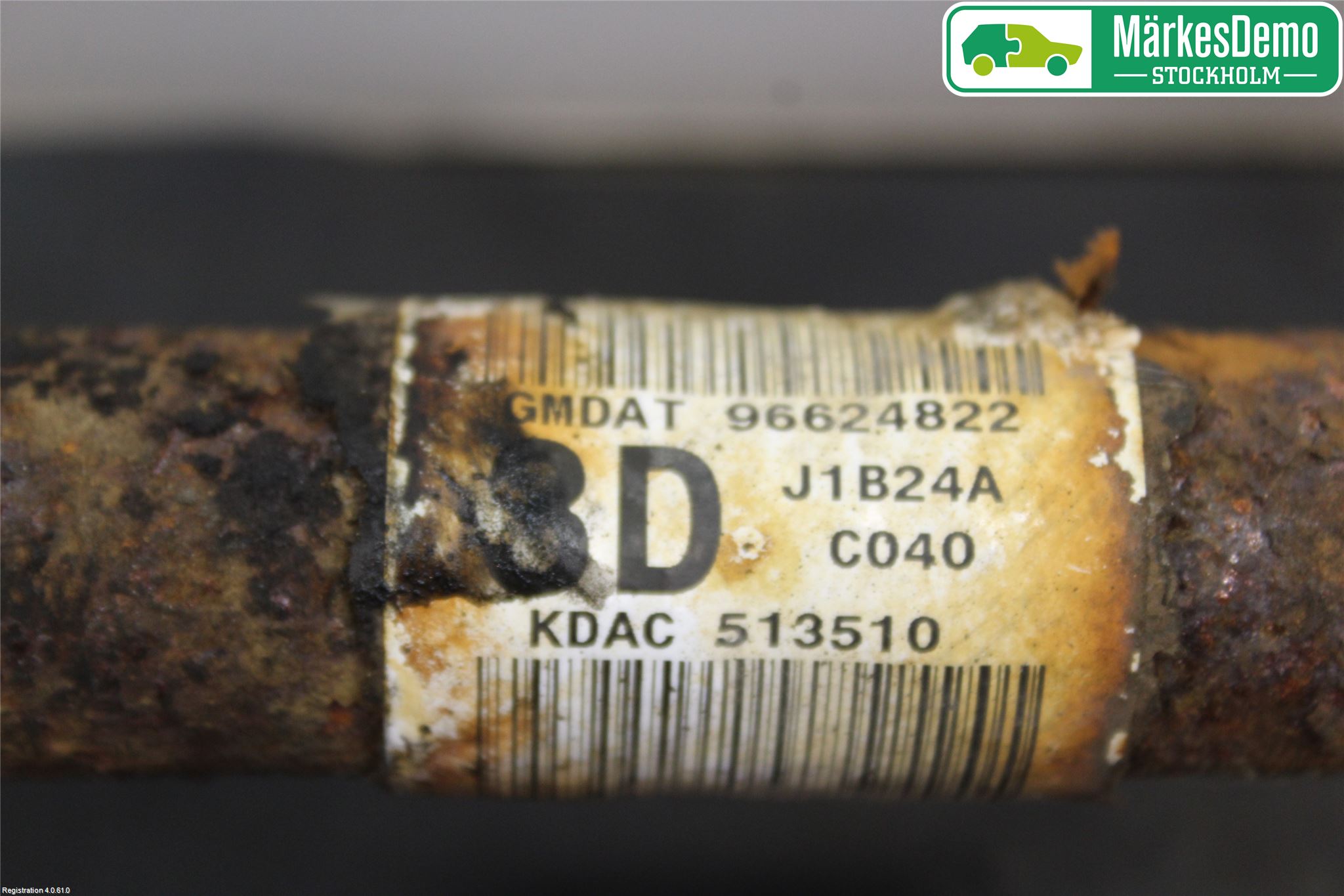 Chevrolet CAPTIVA Drivaxel Bak Höger