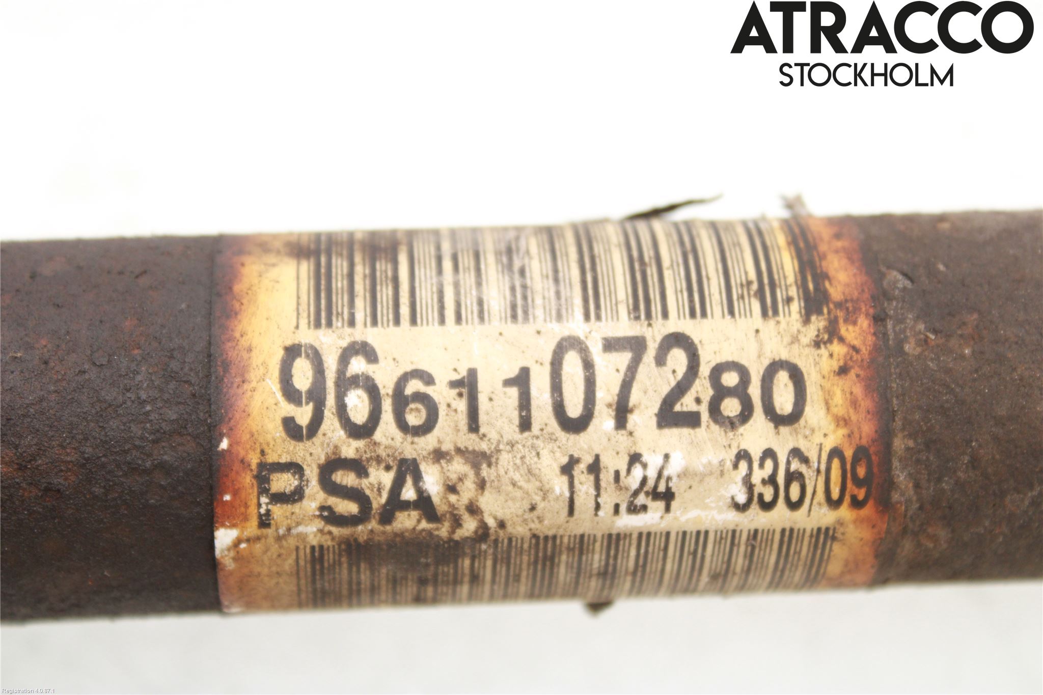 Peugeot 308 08-13 Drivaxel Fram Höger