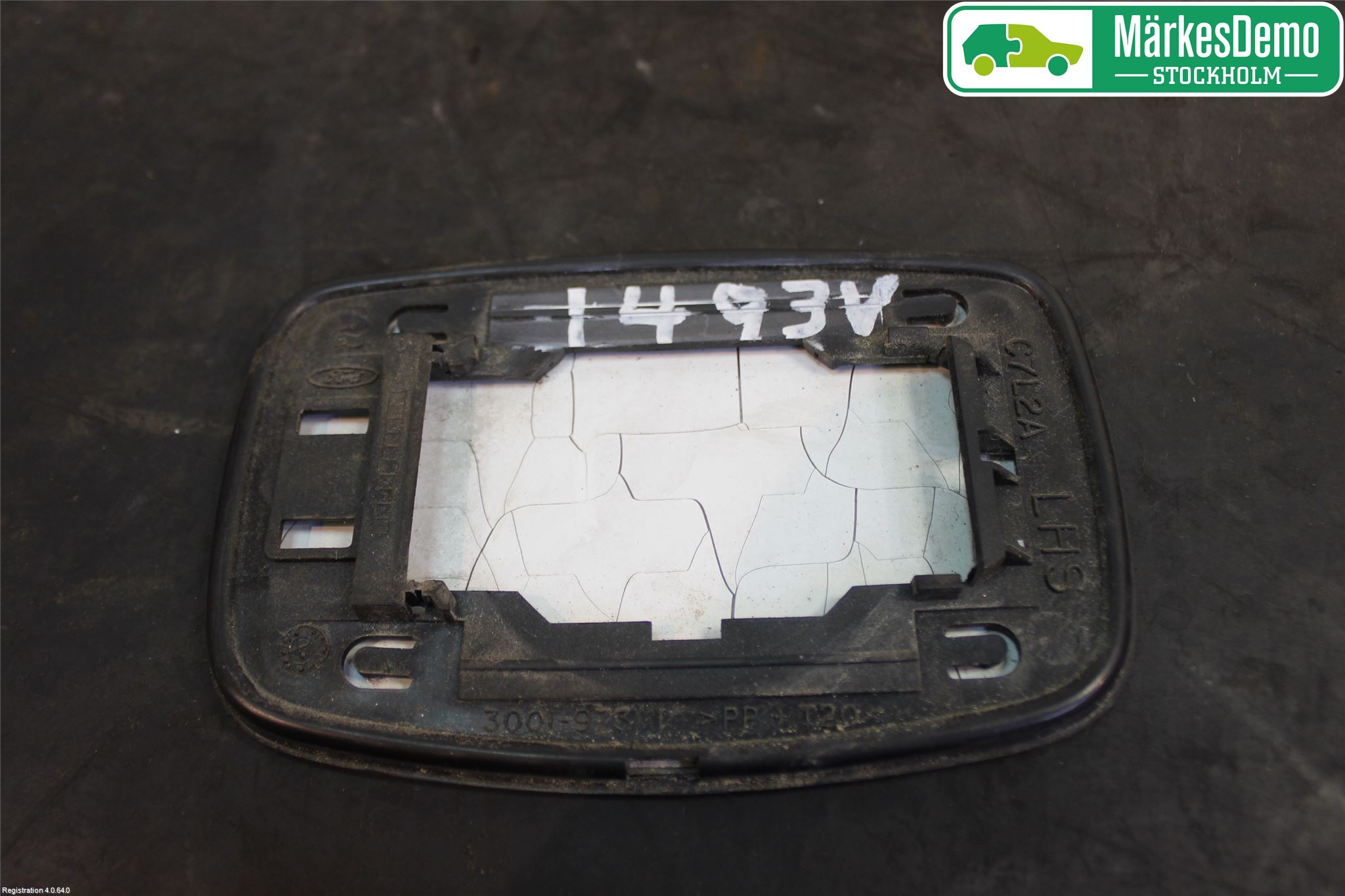 Ford FIESTA     00-01 Spegelglas Vä