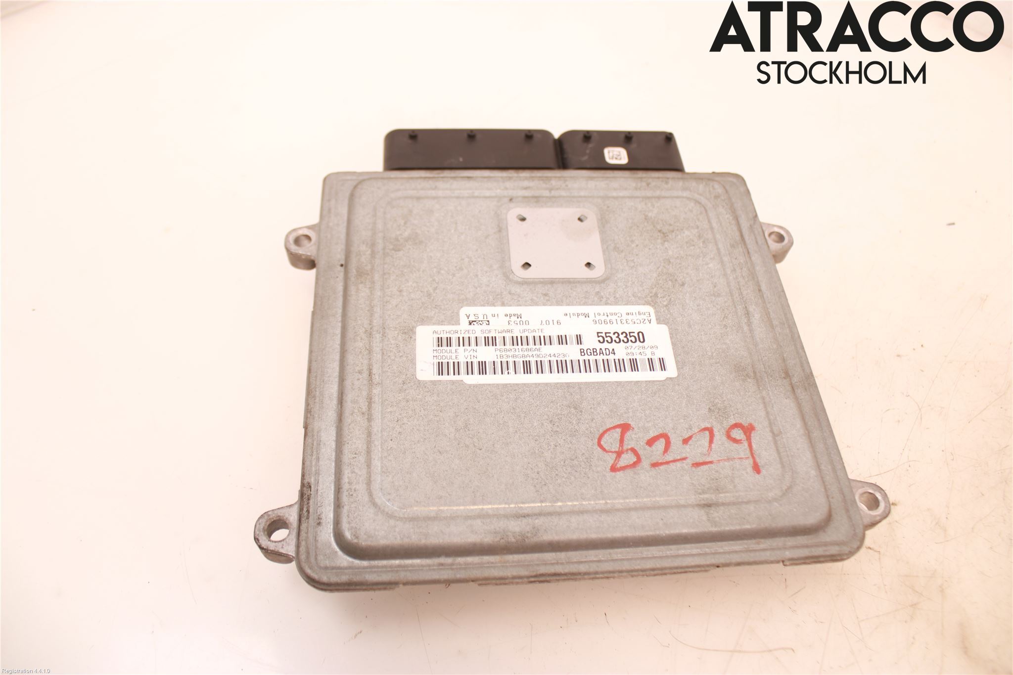 Dodge CALIBER Styrenhet Insprut Bensin