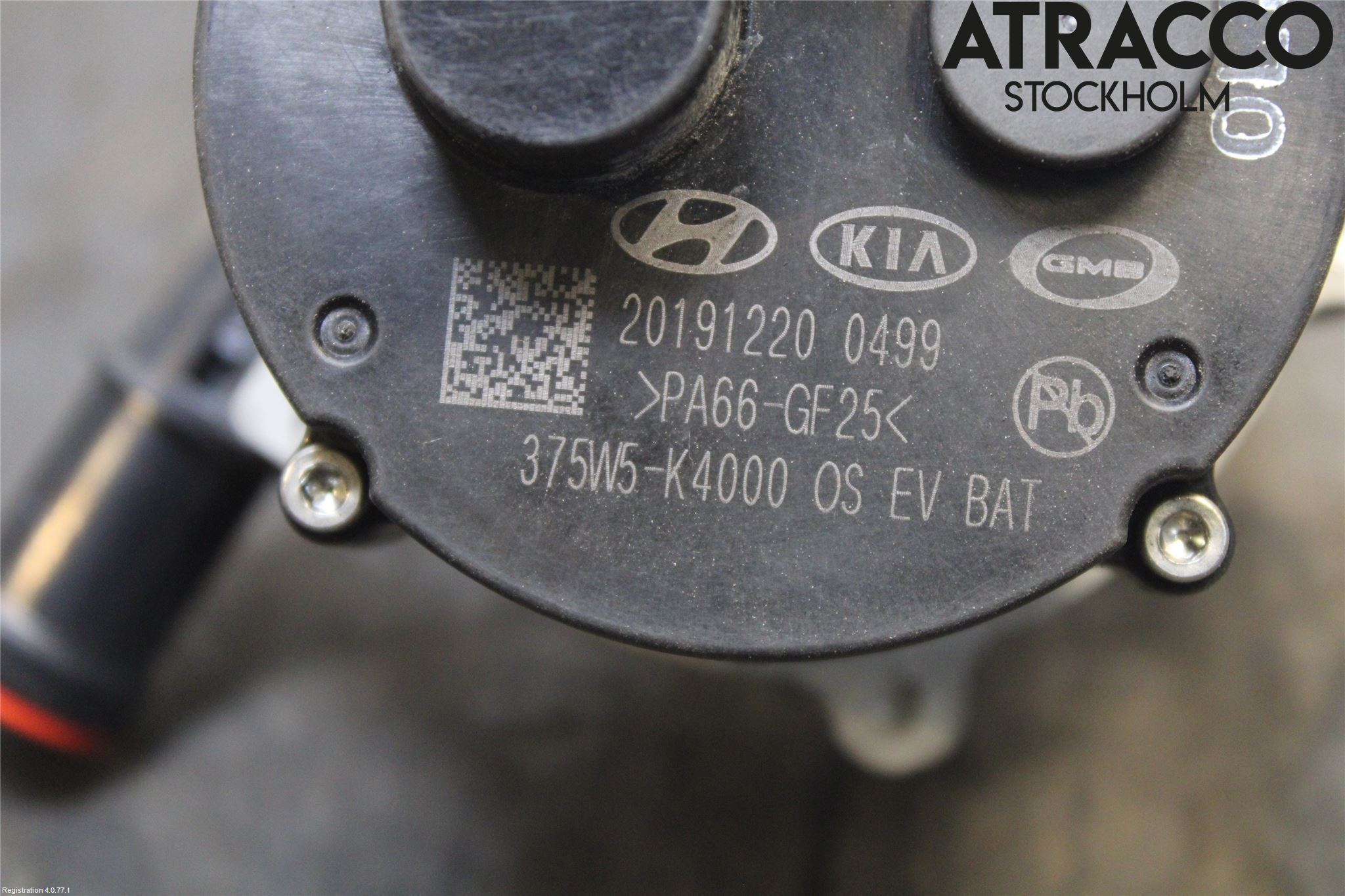 Hyundai KONA/ELECTRIC OS 18-23 Värme Cirkulationspump