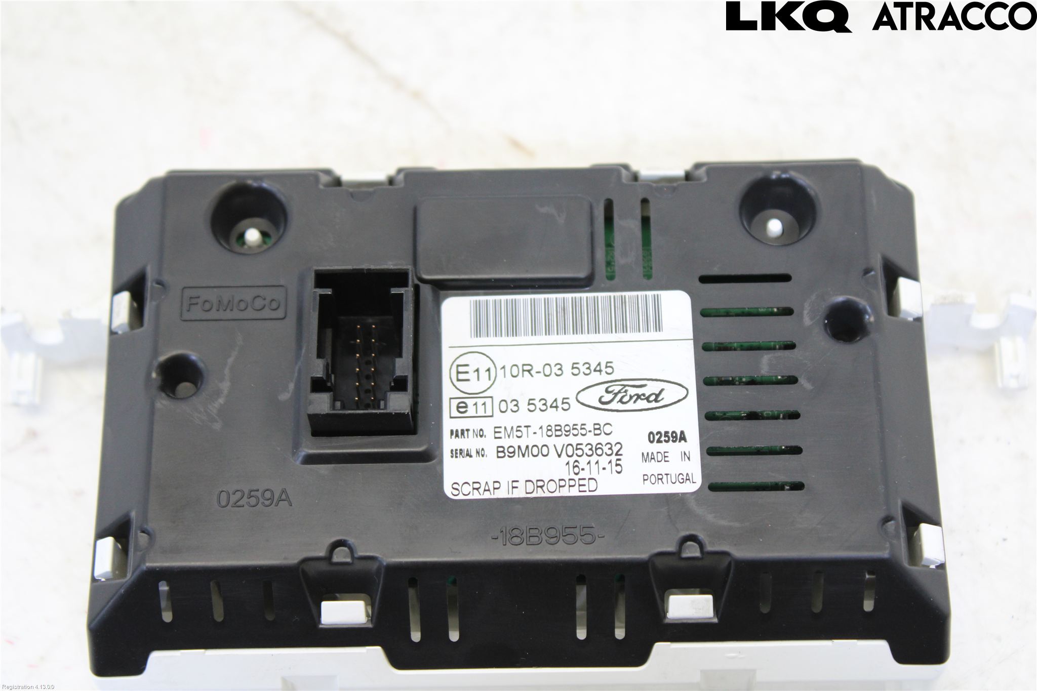 Ford TRANSIT/TOURNEO COURIER 13-23 Multifunktionsdisplay