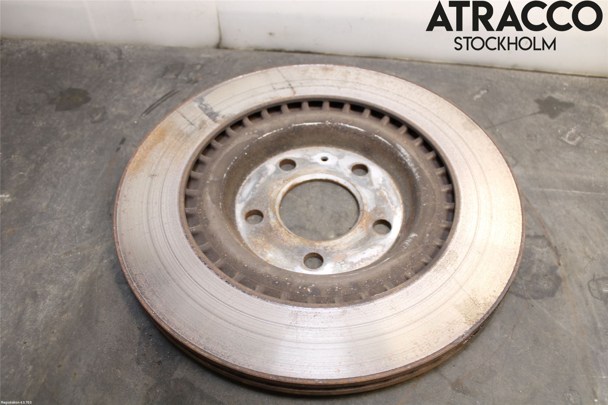 Audi Q5 09-16 Bromsskiva Bak