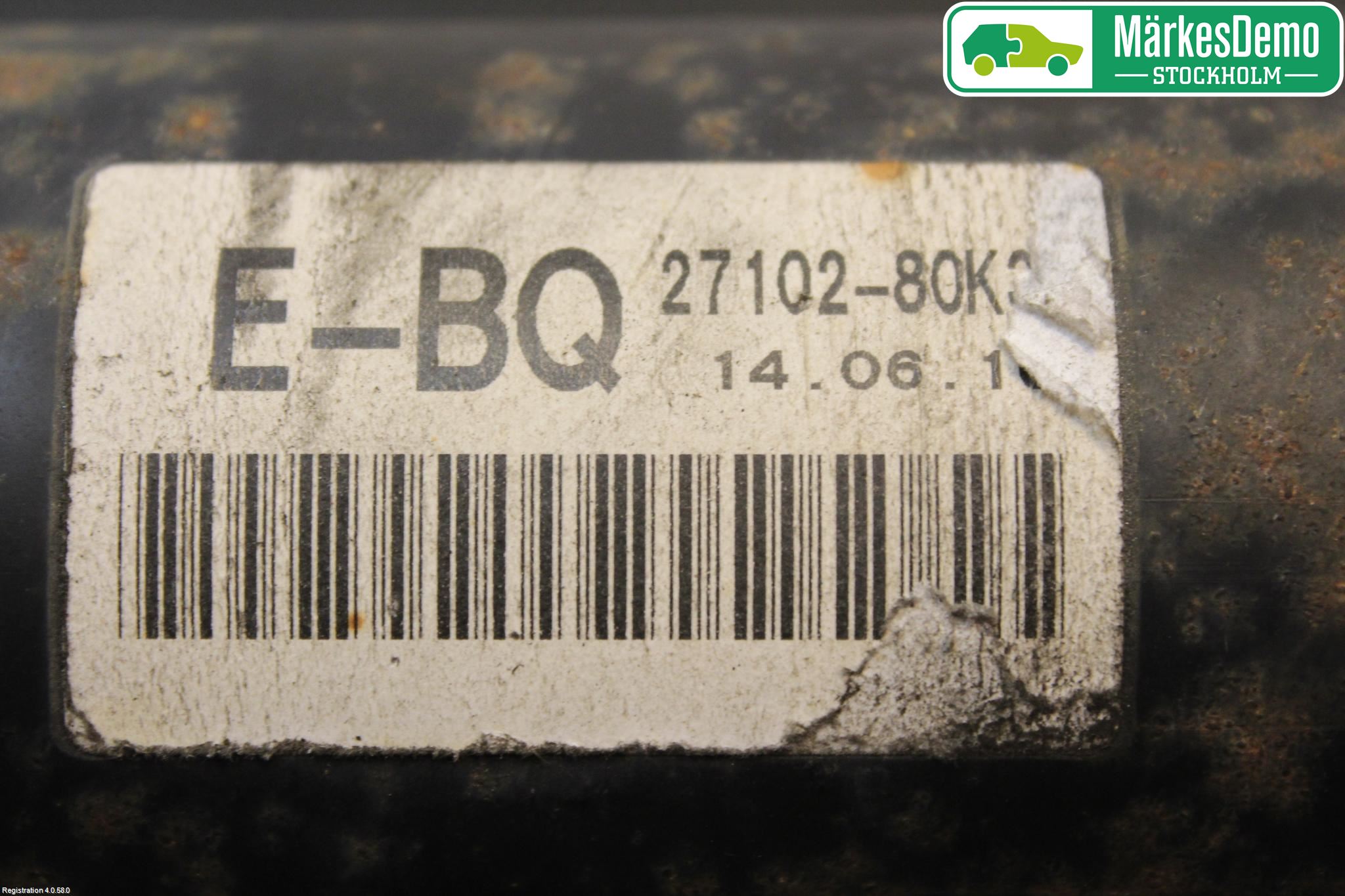 Suzuki GRAND VITARA II 06-14 Mellanaxel Komp