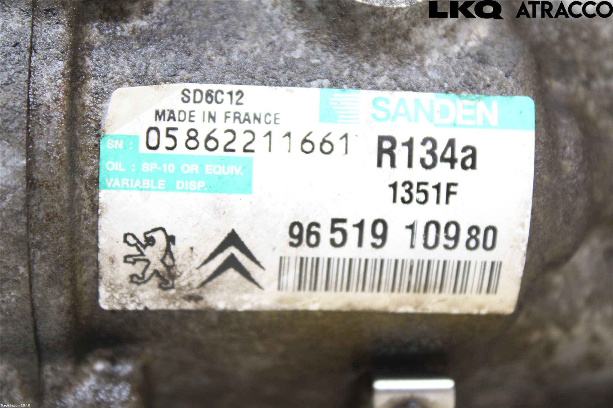 Peugeot 207 Ac Kompressor