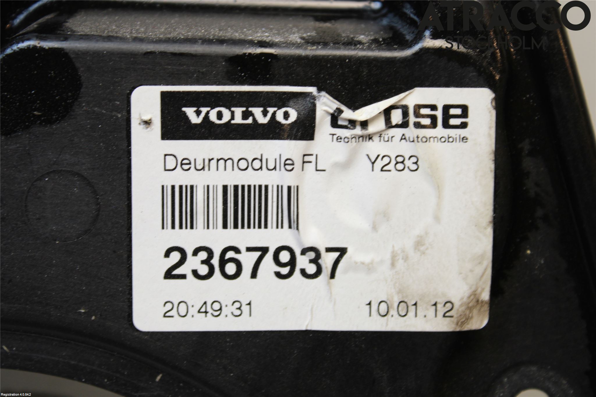 Volvo S60 11-13 Fönsterhiss El Kompl