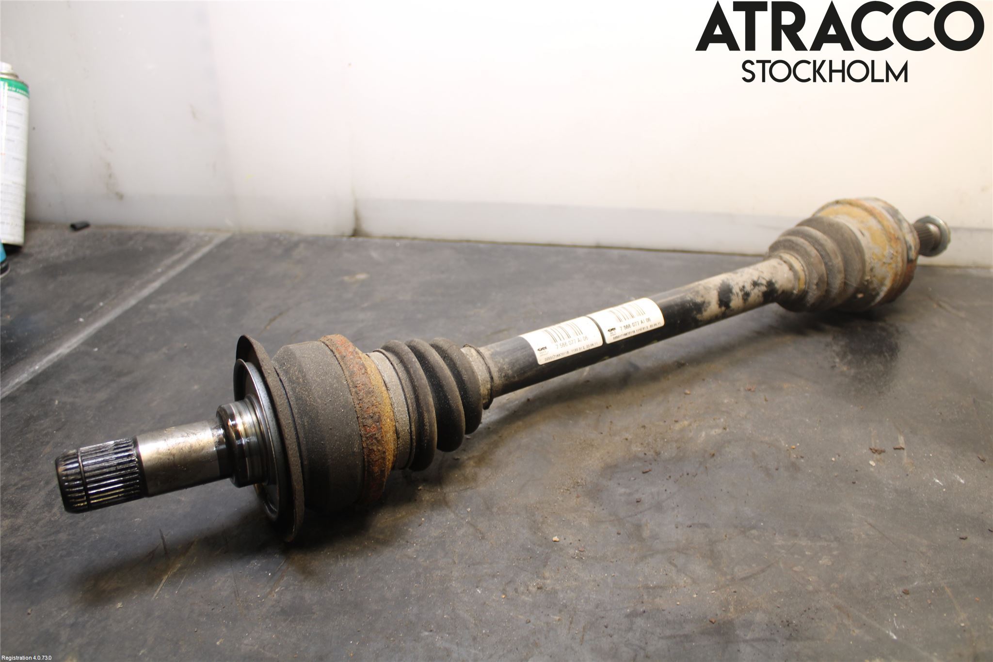 BMW 7 F01/02/03/04 09-15 Drivaxel Bak Vänster