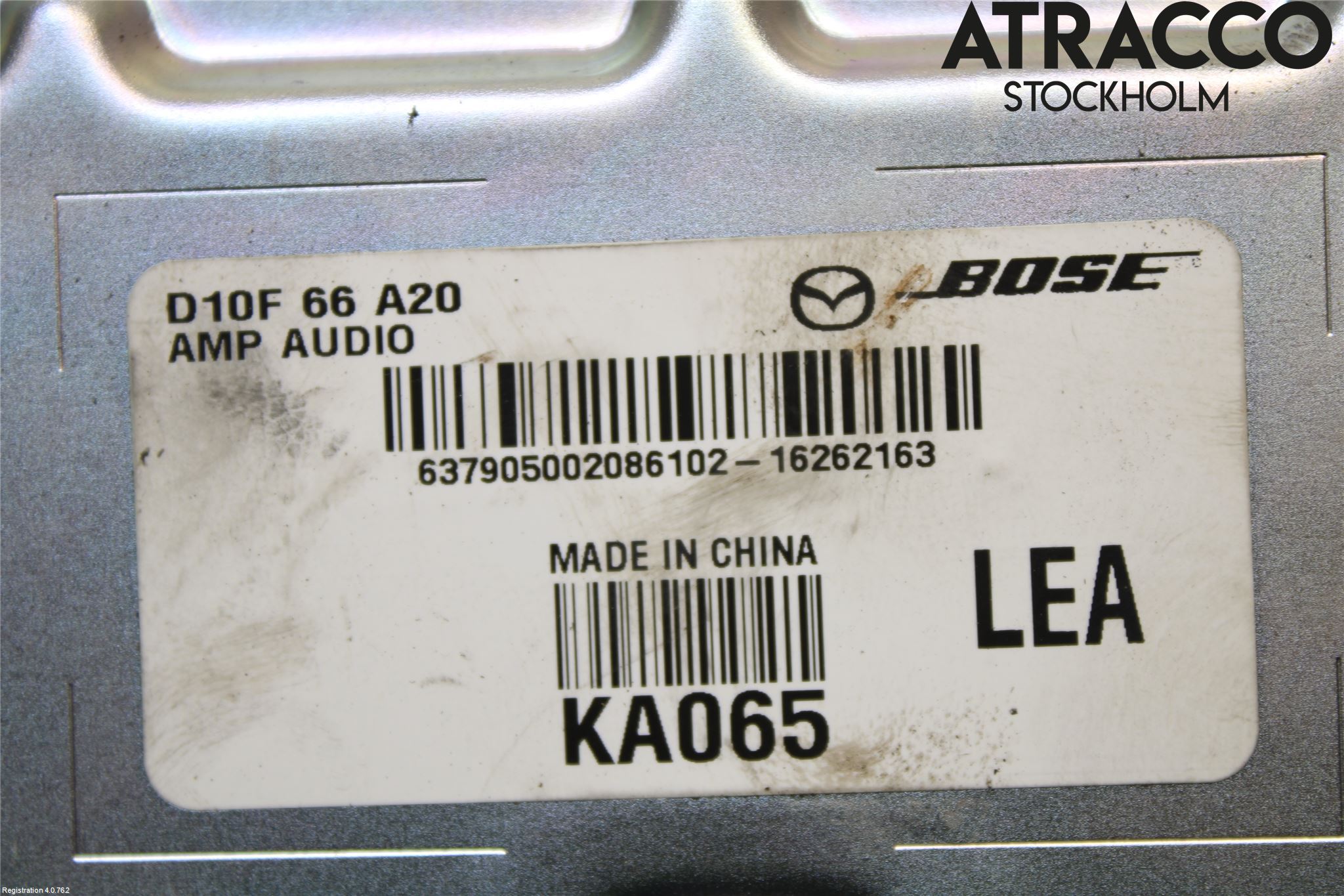 Mazda CX-3 Radio-Stereo Förstärkare