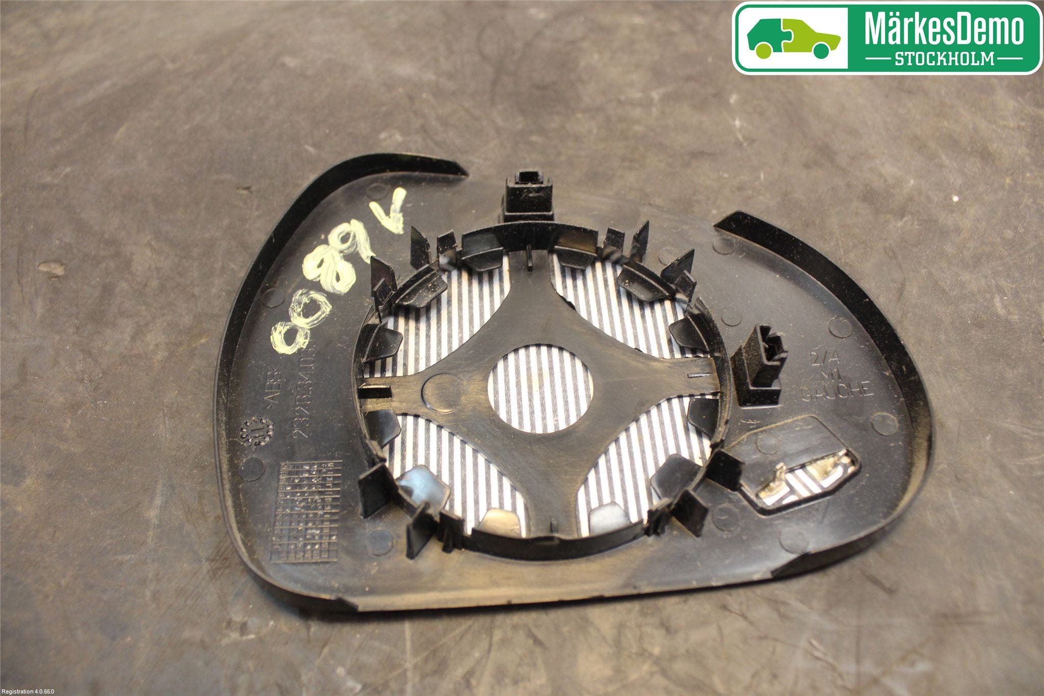 Peugeot 207 Spegelglas Vä