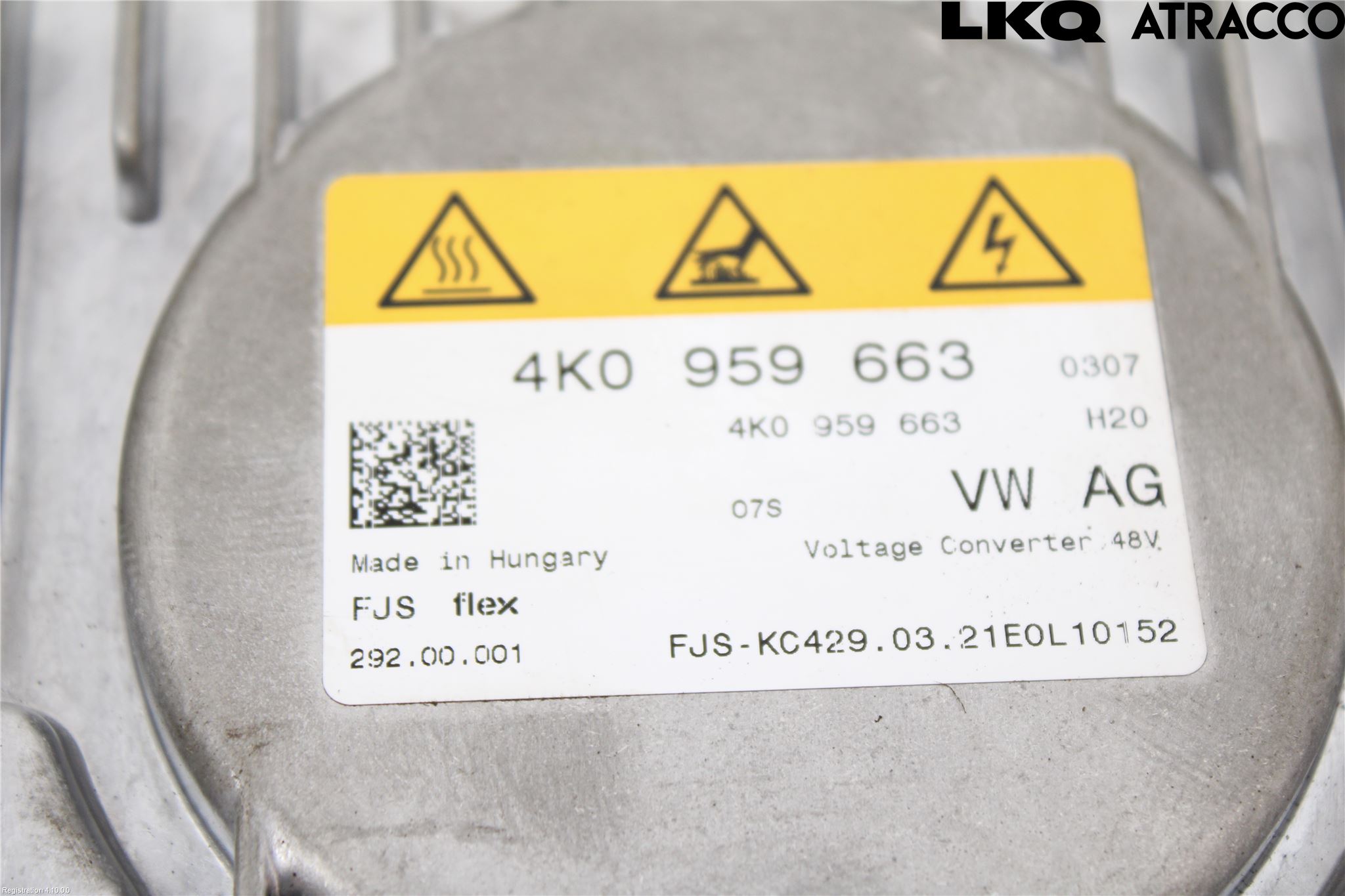 Audi A6/S6 4G 11-18 Relä Spänningsomvandlare