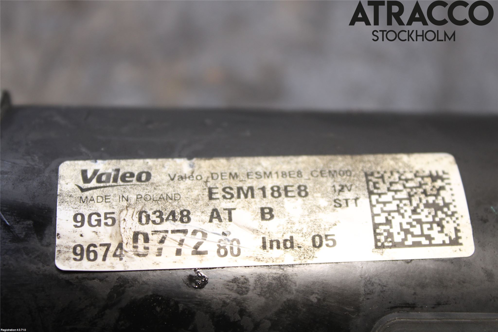 Peugeot 308 14-21 Startmotor
