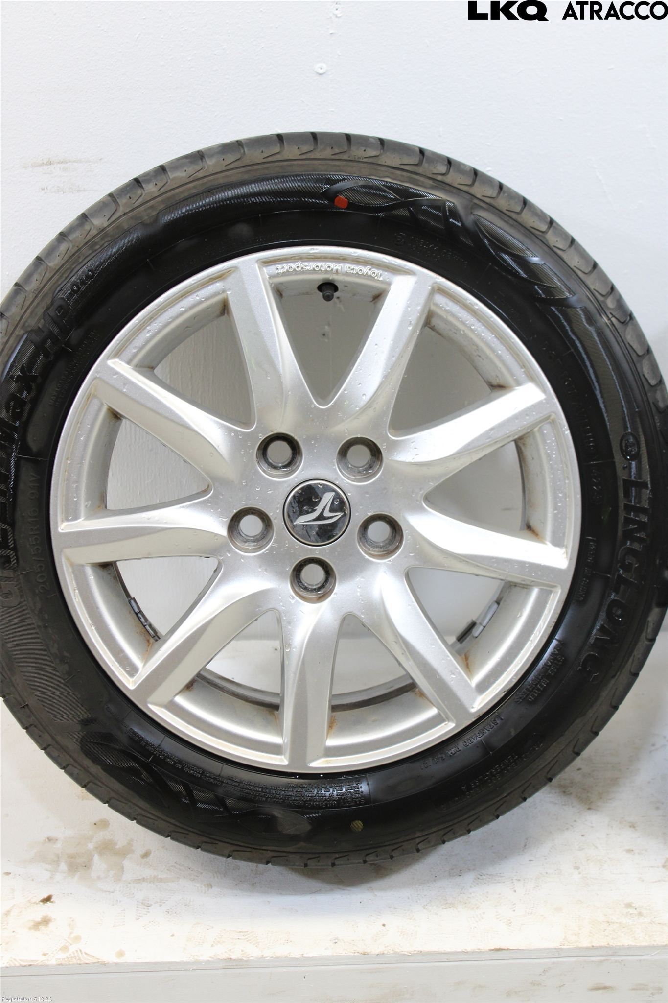 Toyota AURIS 10-12 Fälgsats Aluminium