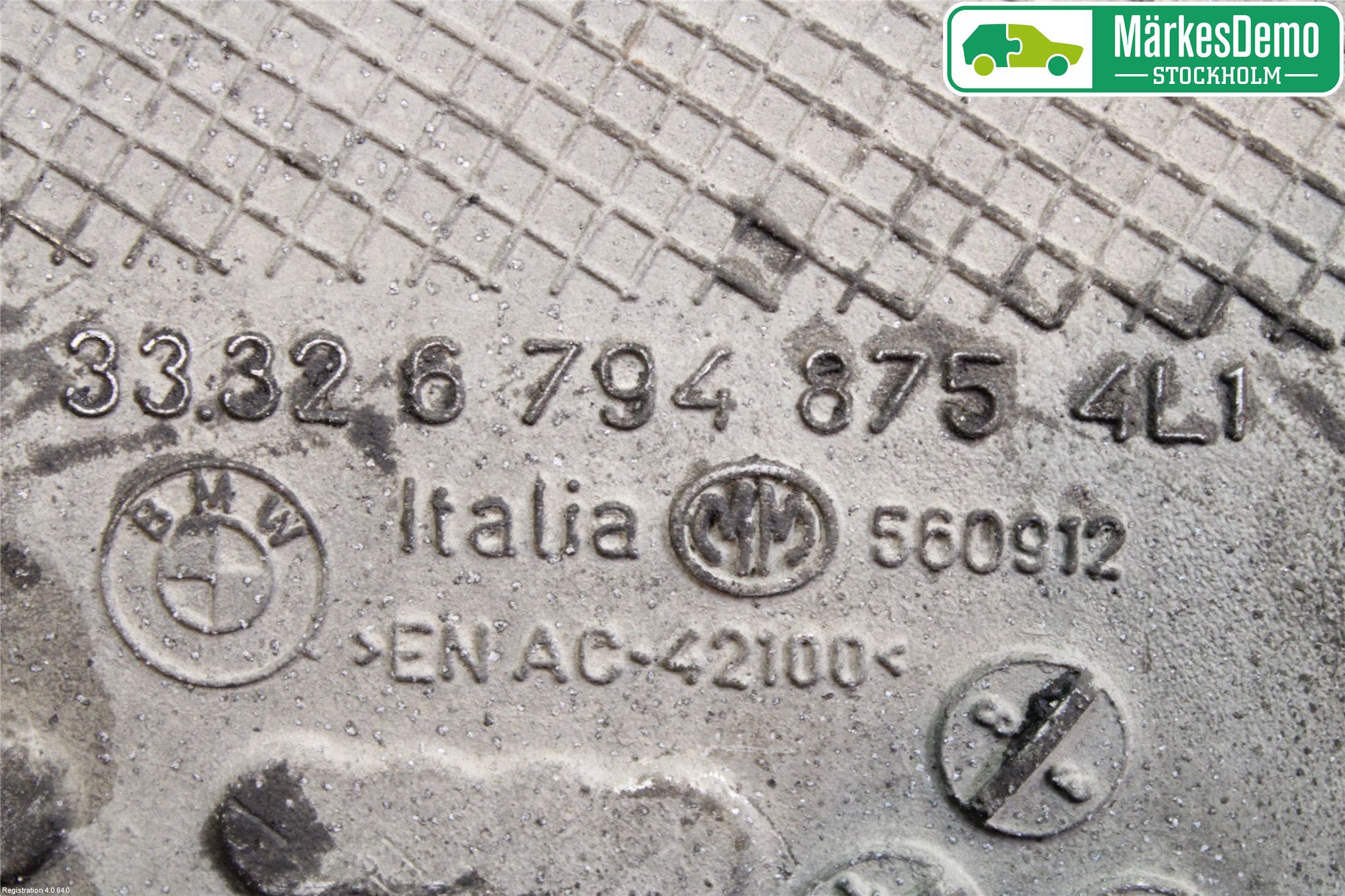 BMW 6 F12/F13 10-18 Bärarm Bak Vänster